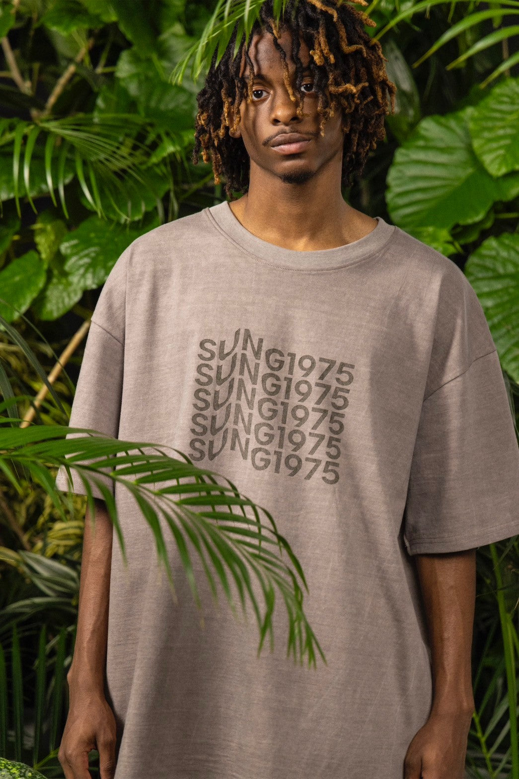 WAVE LOGO PIGMENT T SHIRT