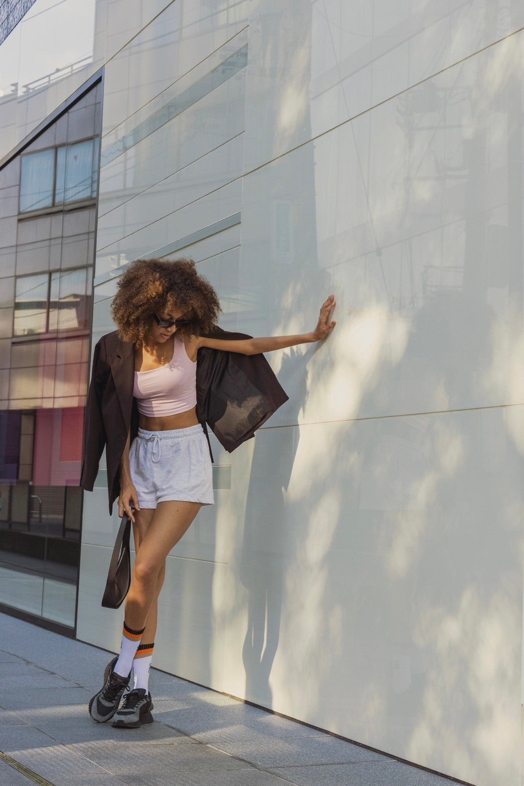 AIR DRY HIGH UP CROP TOP