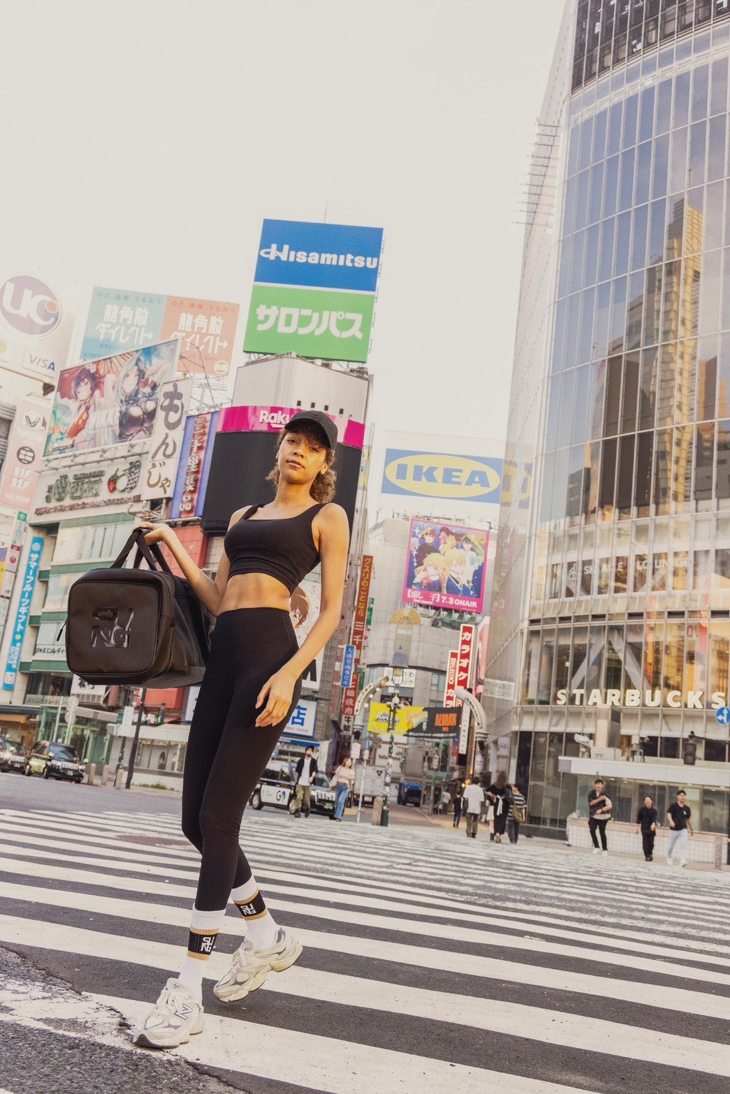 AIR DRY HIGH UP CROP TOP