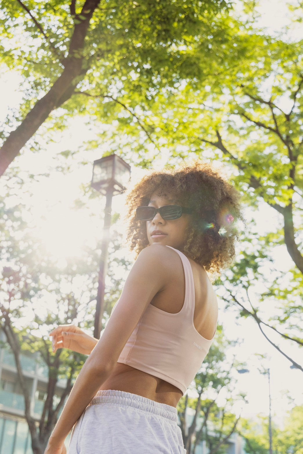 AIR DRY HIGH UP CROP TOP