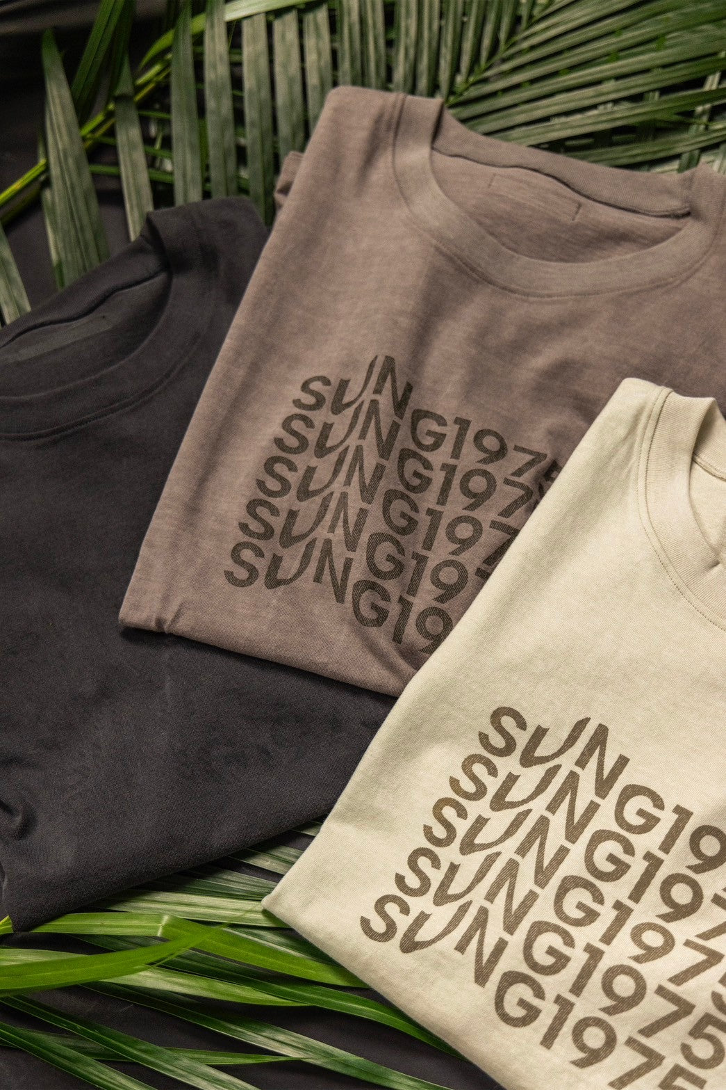 WAVE LOGO PIGMENT T SHIRT