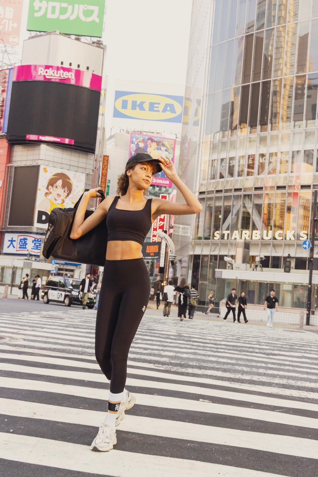 AIR DRY HIGH UP CROP TOP