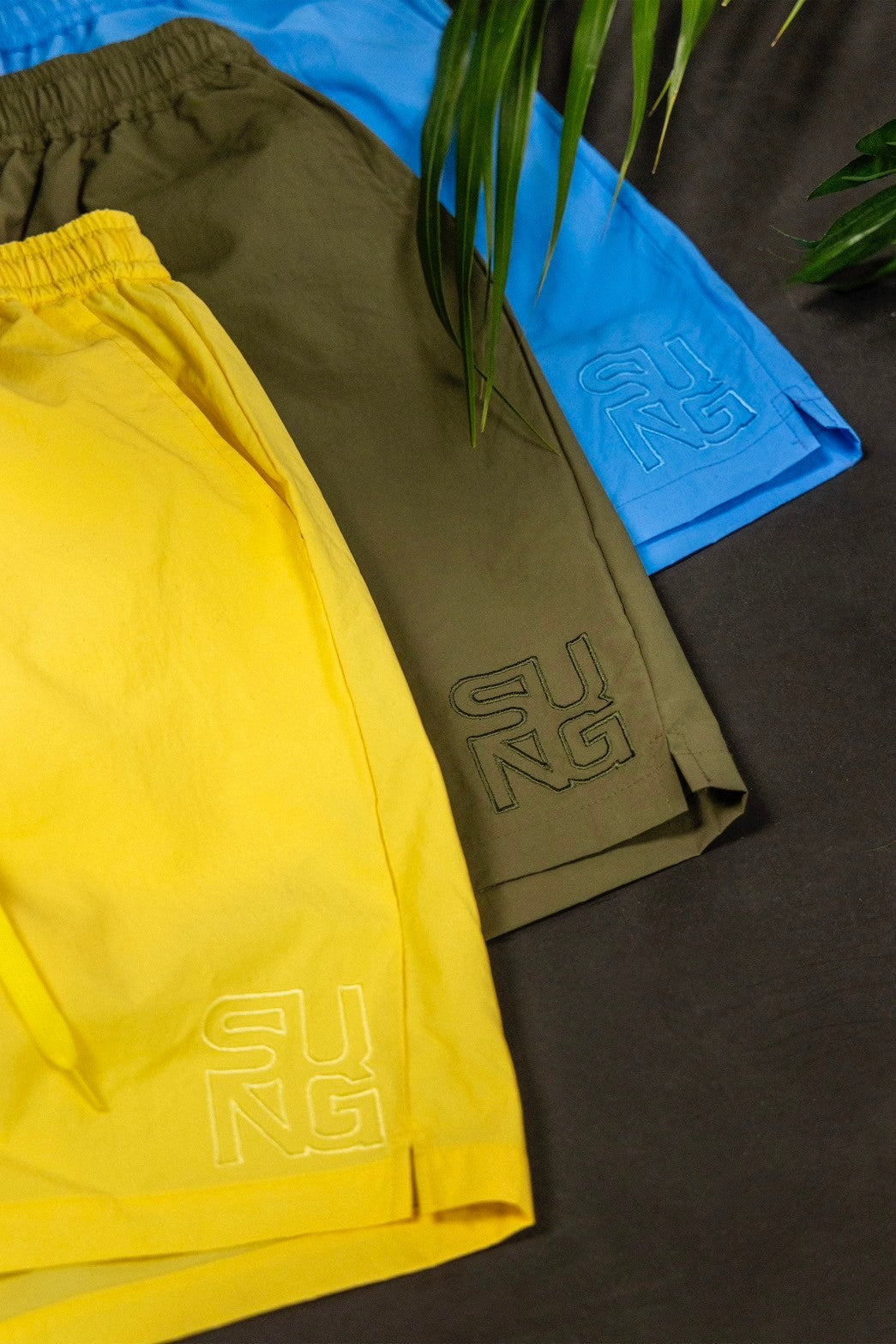 COLOR NYLON SHORT PANTS