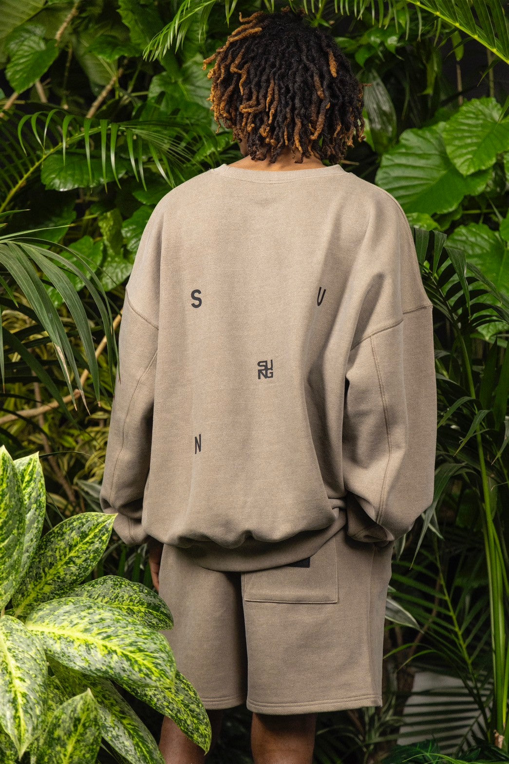JUMP SQUARE LOGO HALF PANTS