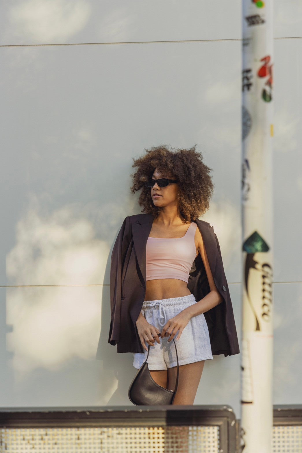 AIR DRY HIGH UP CROP TOP