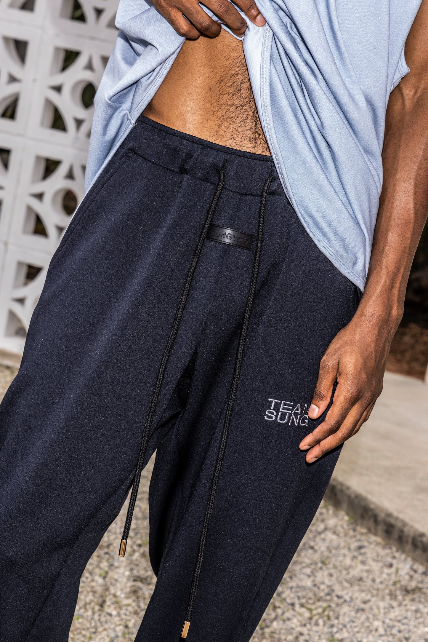 TEAM SUNG TAPERED WORKOUT PANTS