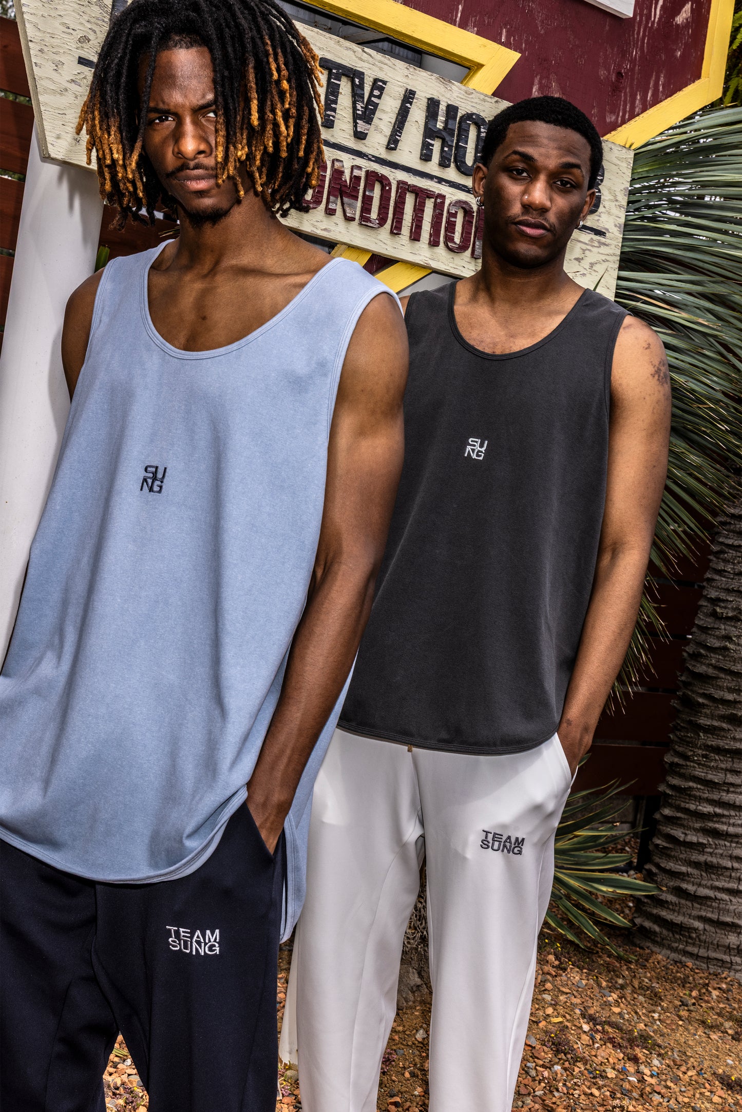 TEAM SUNG FADED TANK TOP