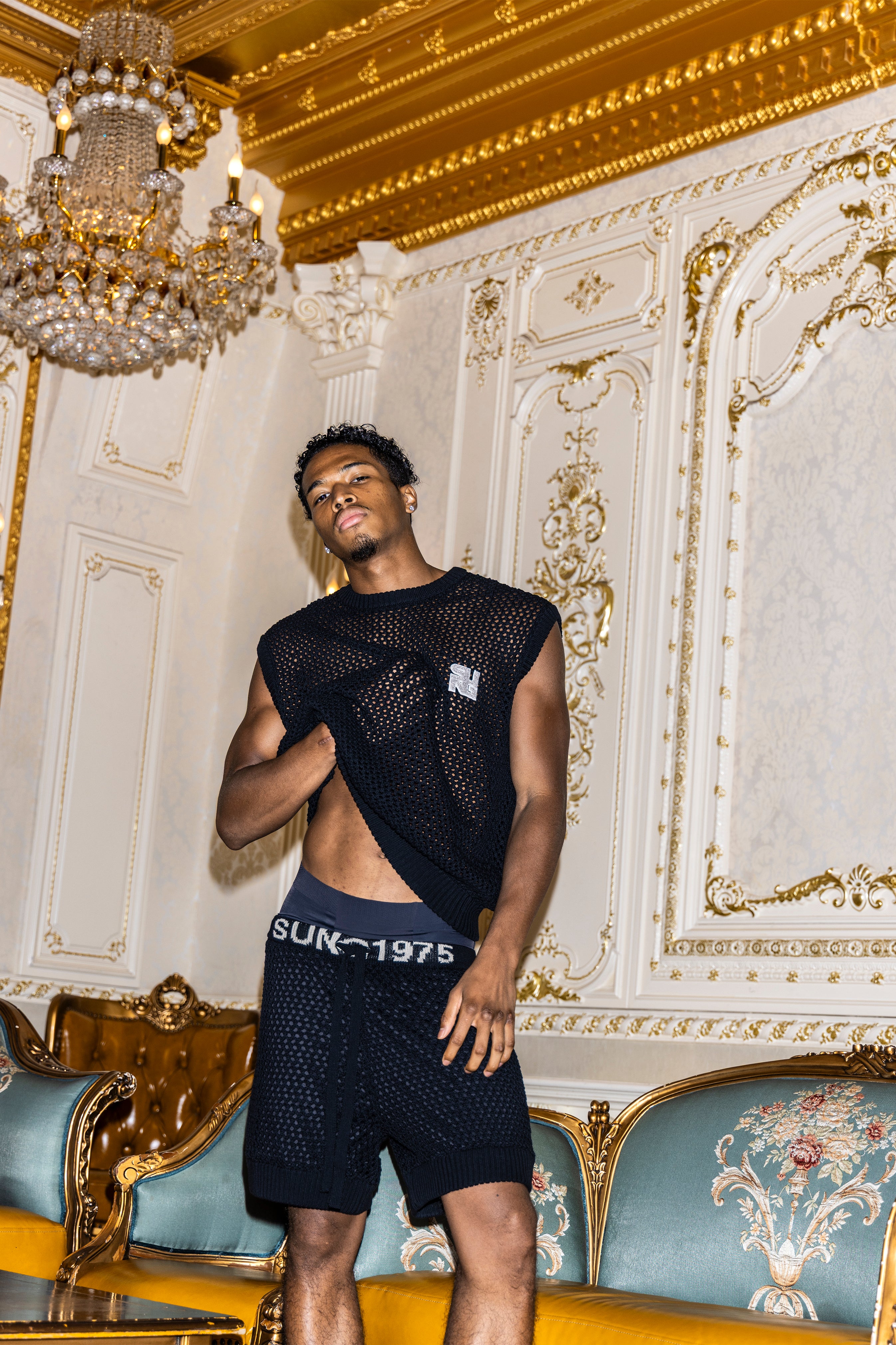 予約販売】MESH KNIT TANK TOP【12月中旬発送】 – SUNG-1975- 予約販売】MESH KNIT TANK TOP【12月中旬発送】 – SUNG-1975-