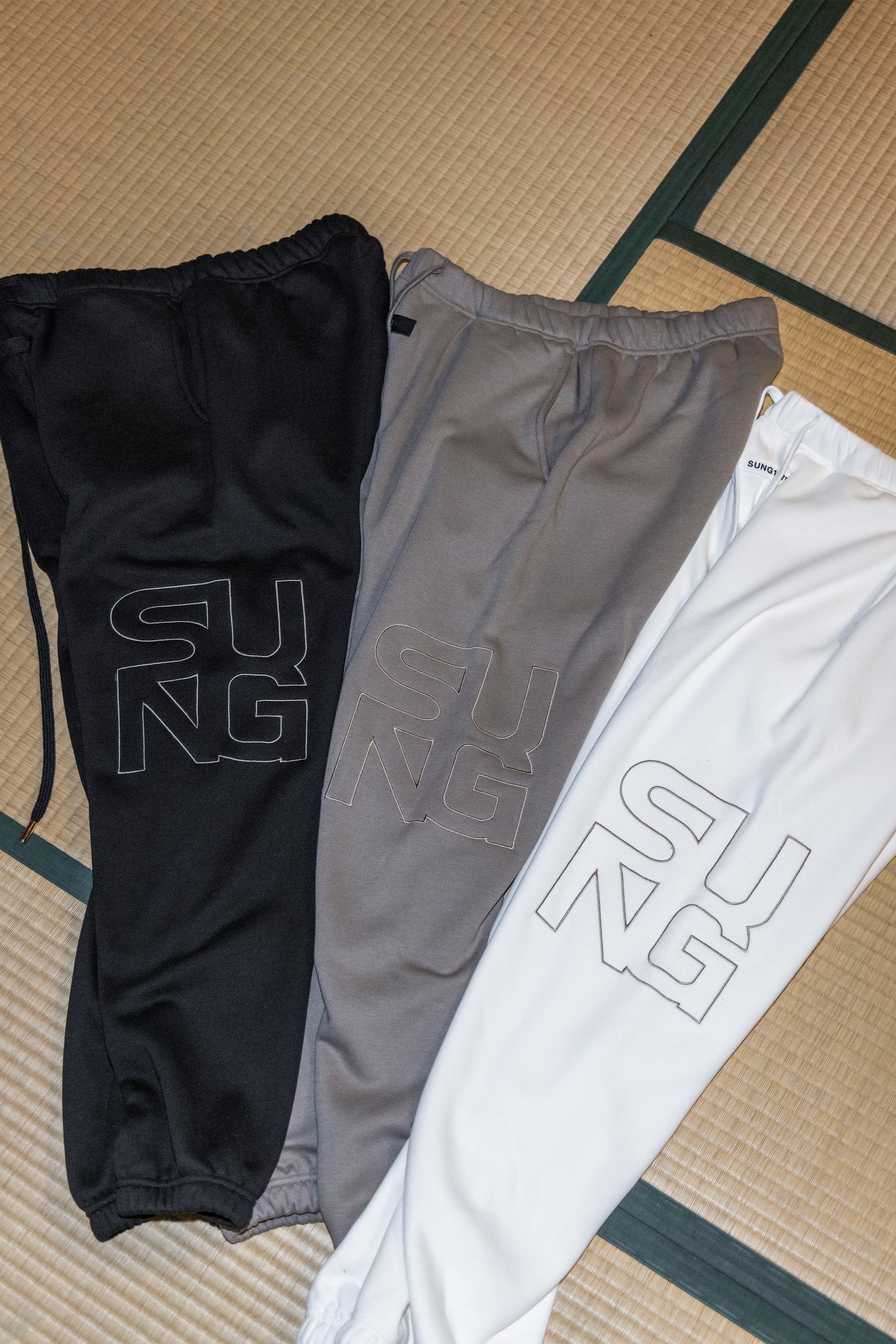SIDE SIGNATURE LOGO SWEAT PANTS
