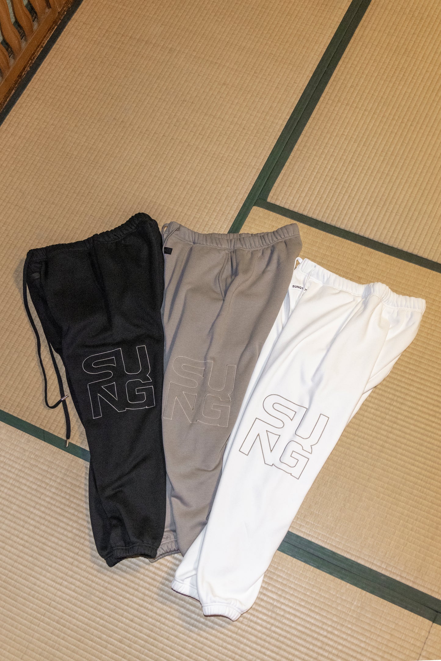 SIDE SIGNATURE LOGO SWEAT PANTS
