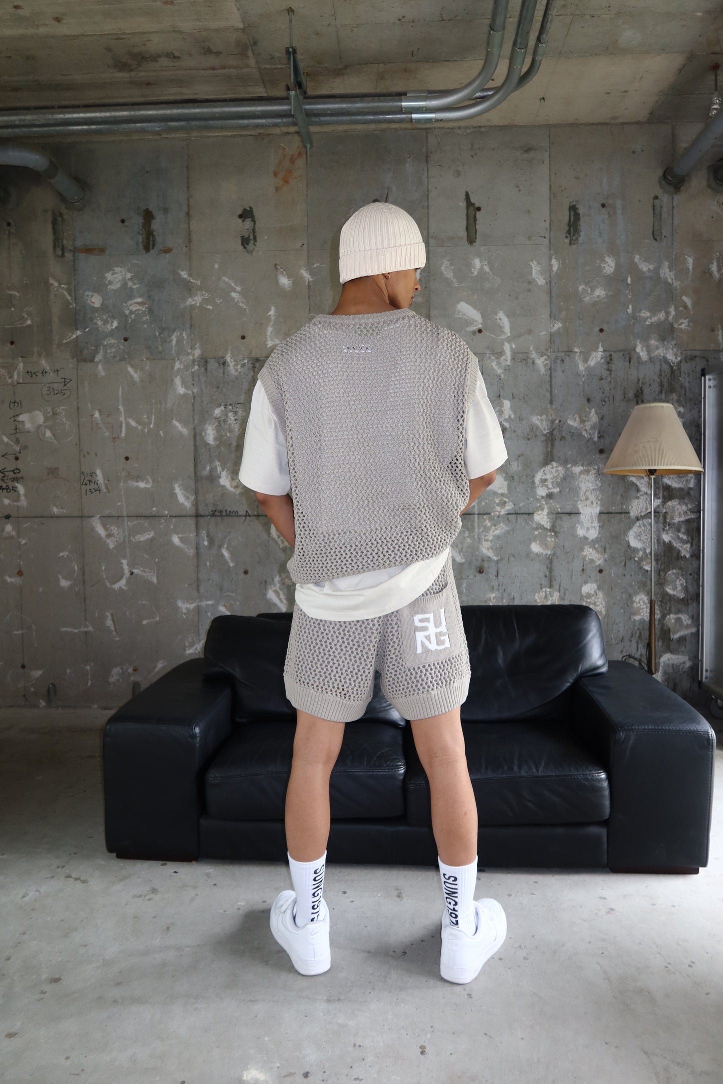 BACK LINE LOGO SOCKS