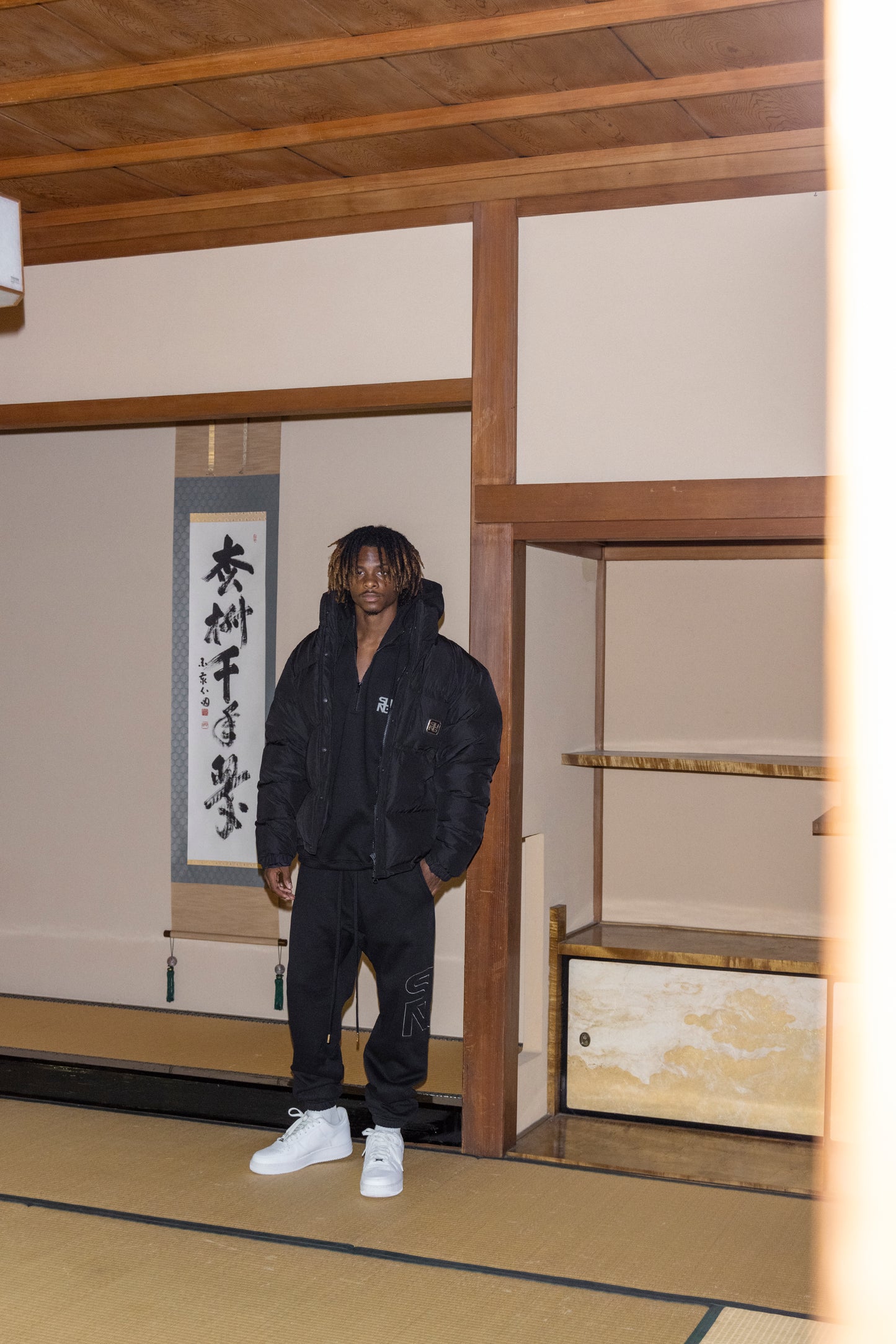 SIDE SIGNATURE LOGO SWEAT PANTS
