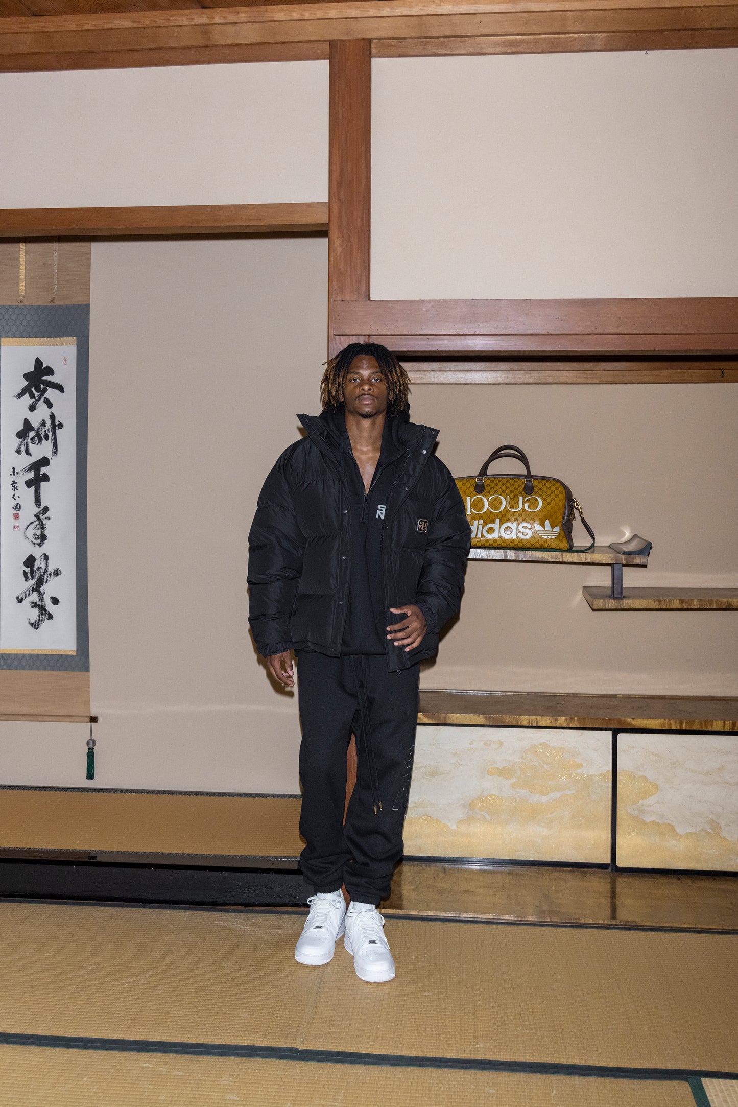 CUBIC LOGO SWEAT HOODIE