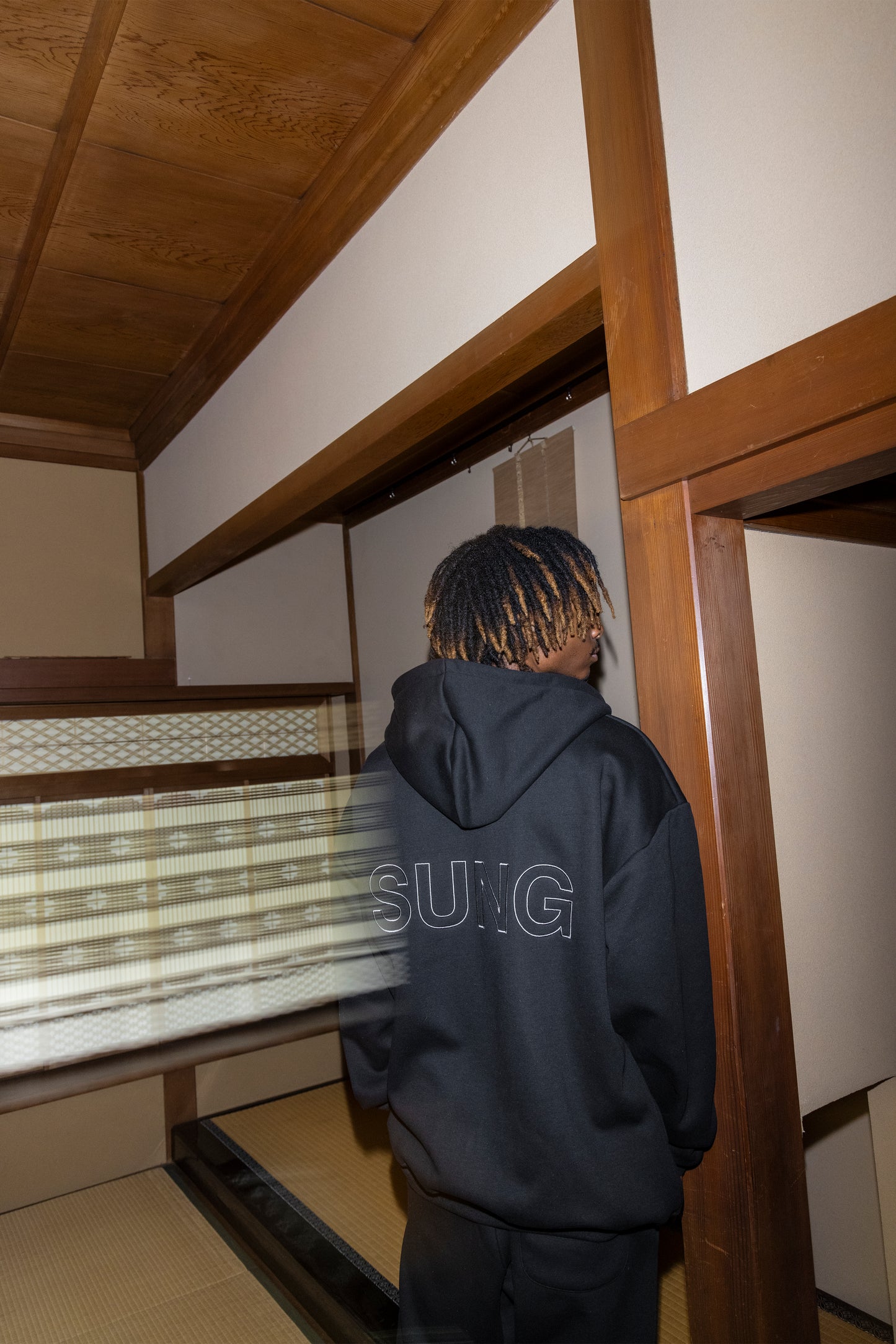 CUBIC LOGO SWEAT HOODIE