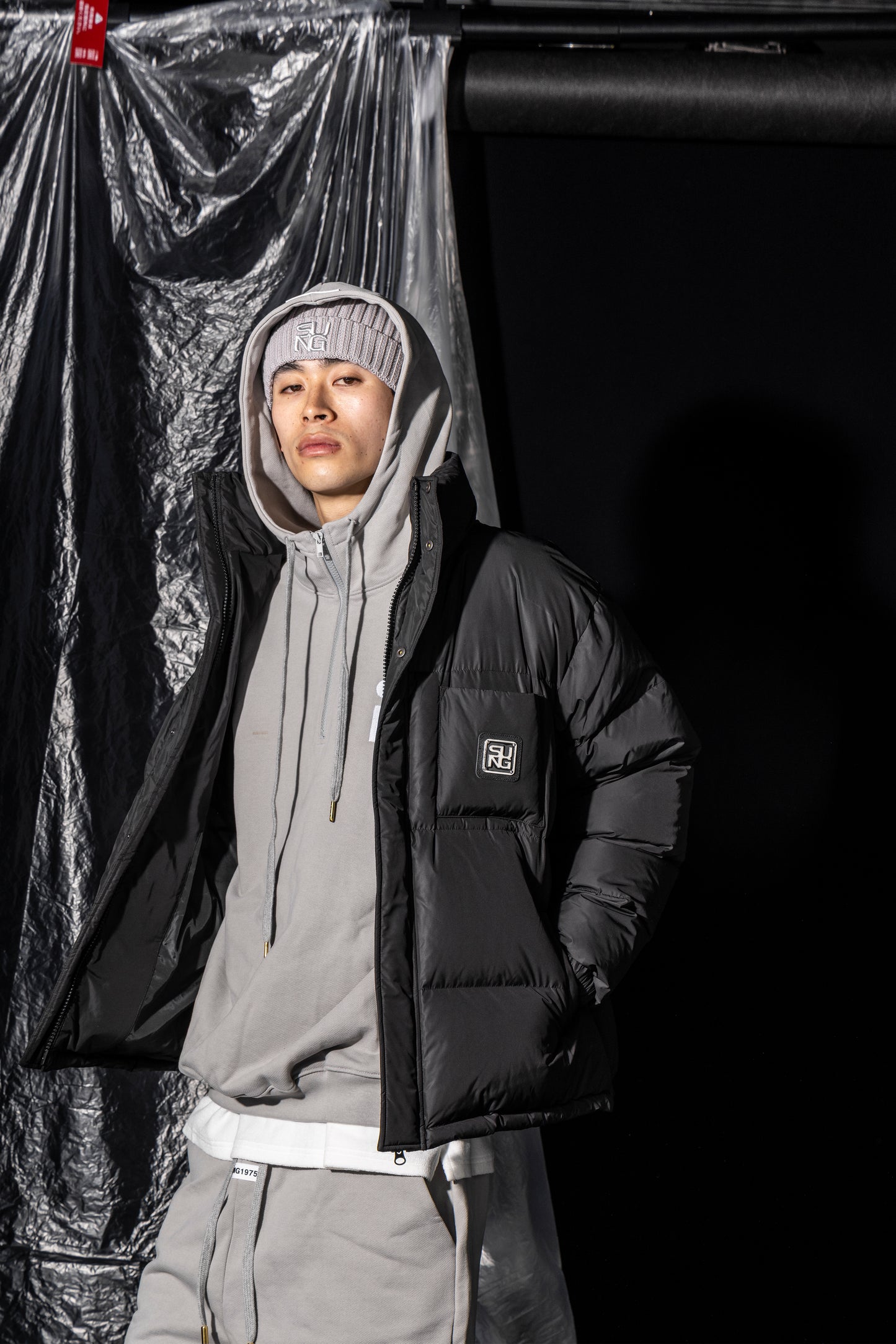PREMIUM GOOSE DOWN SHORT PADDED JACKET