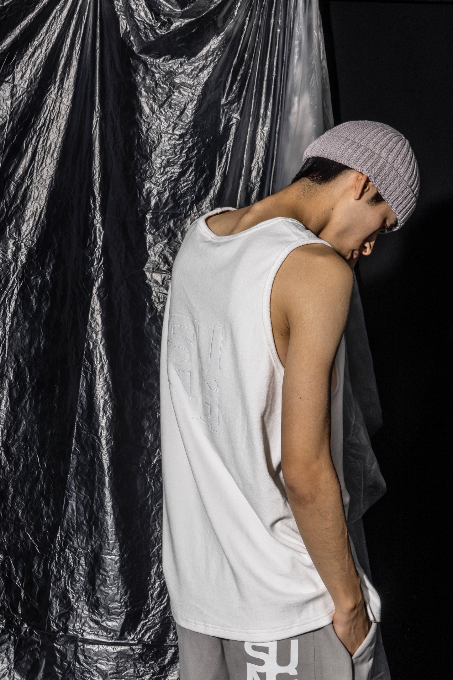Symbol Logo Cotton Beanie
