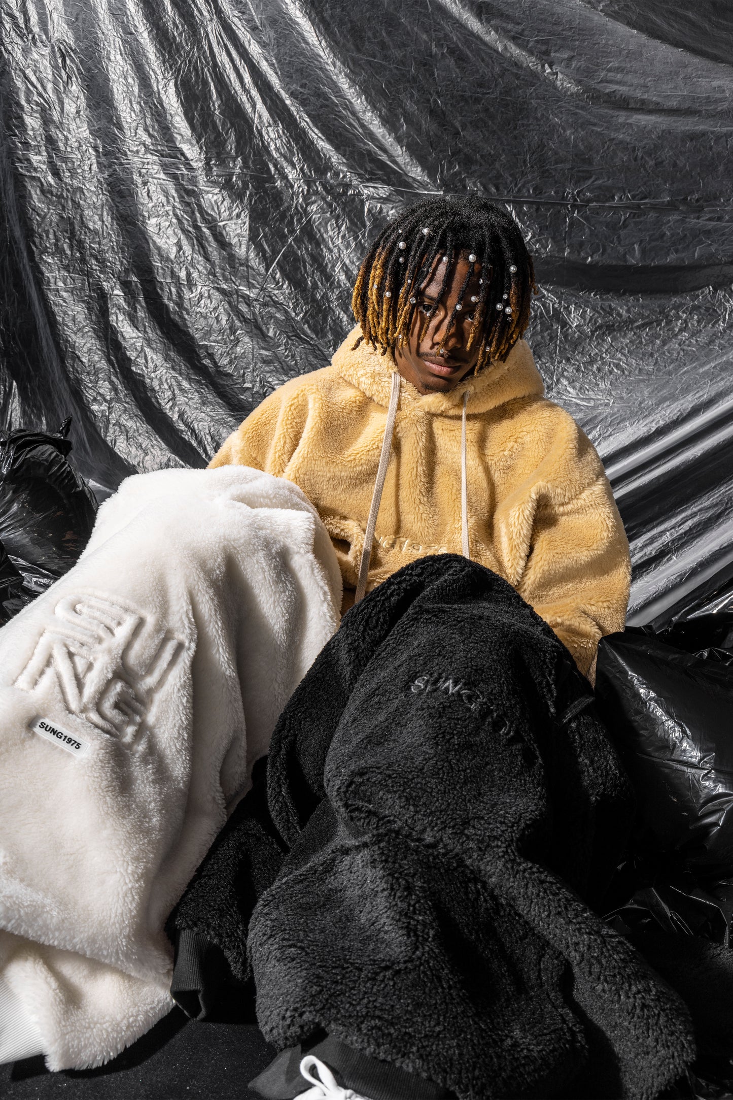 FLUFFY BOA HOODIE