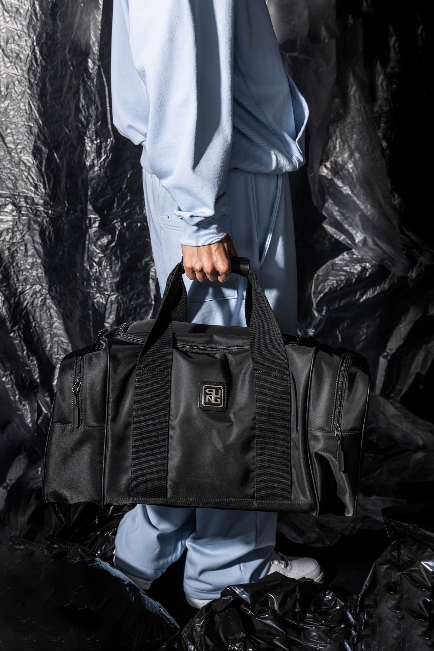 Human Flow Boston Bag