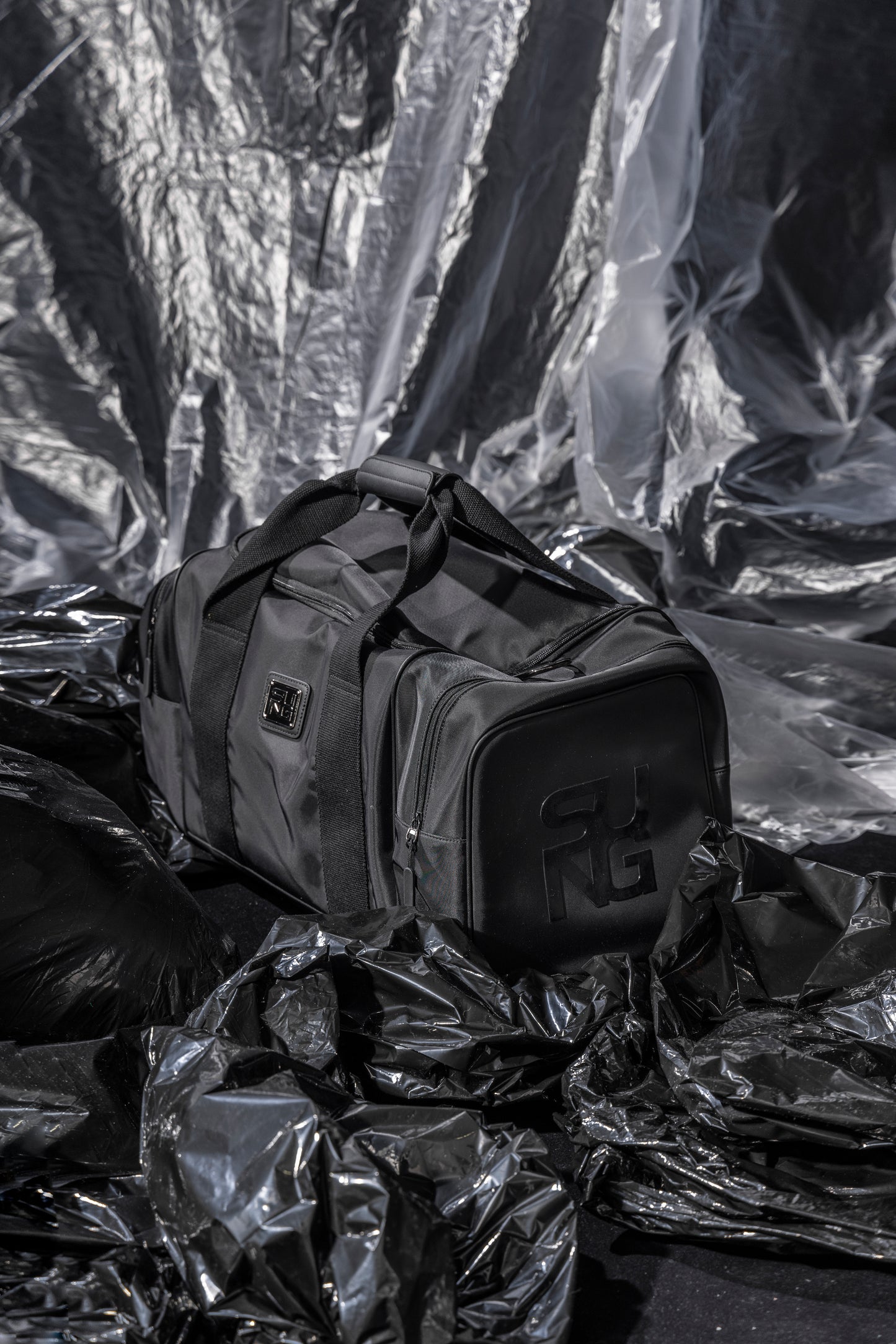 Human Flow Boston Bag