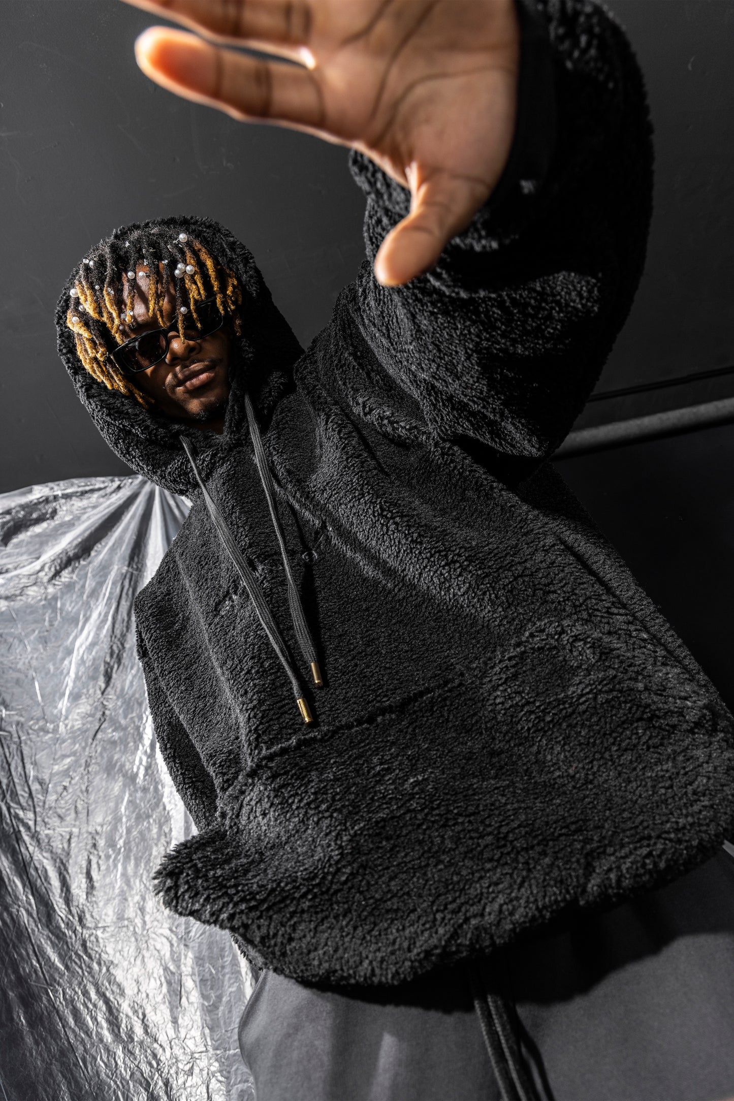 FLUFFY BOA HOODIE