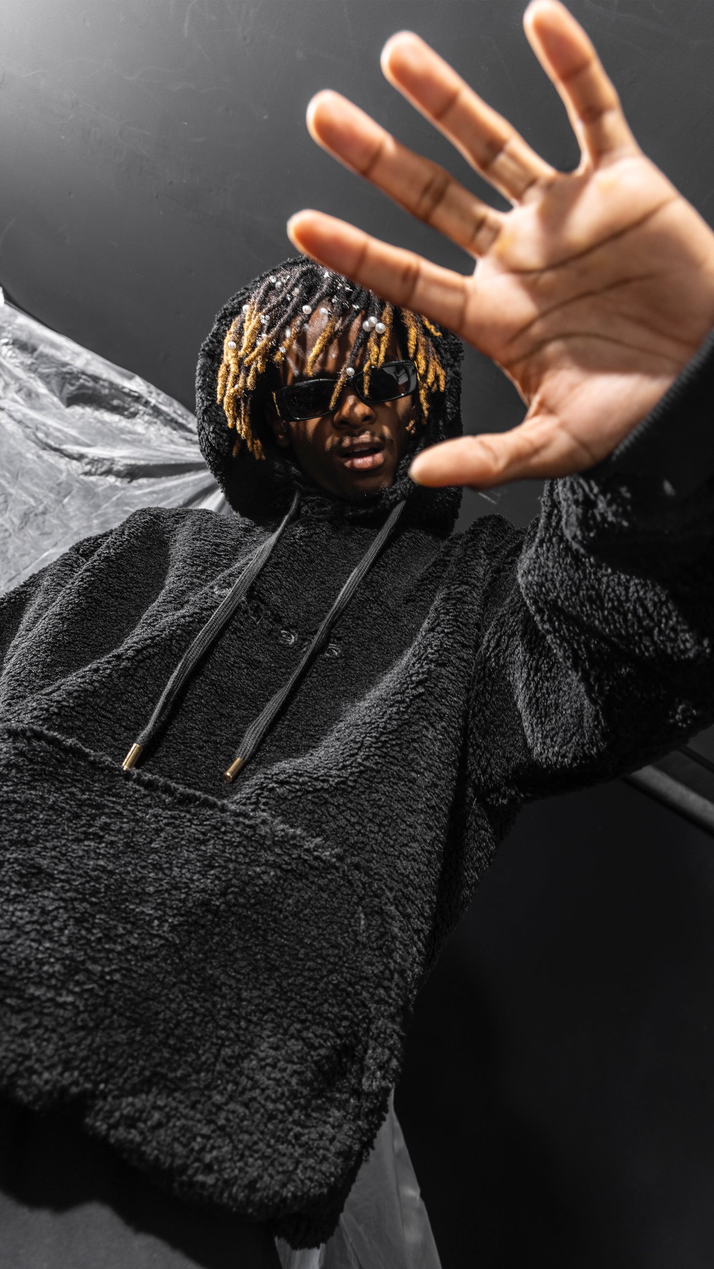 FLUFFY BOA HOODIE