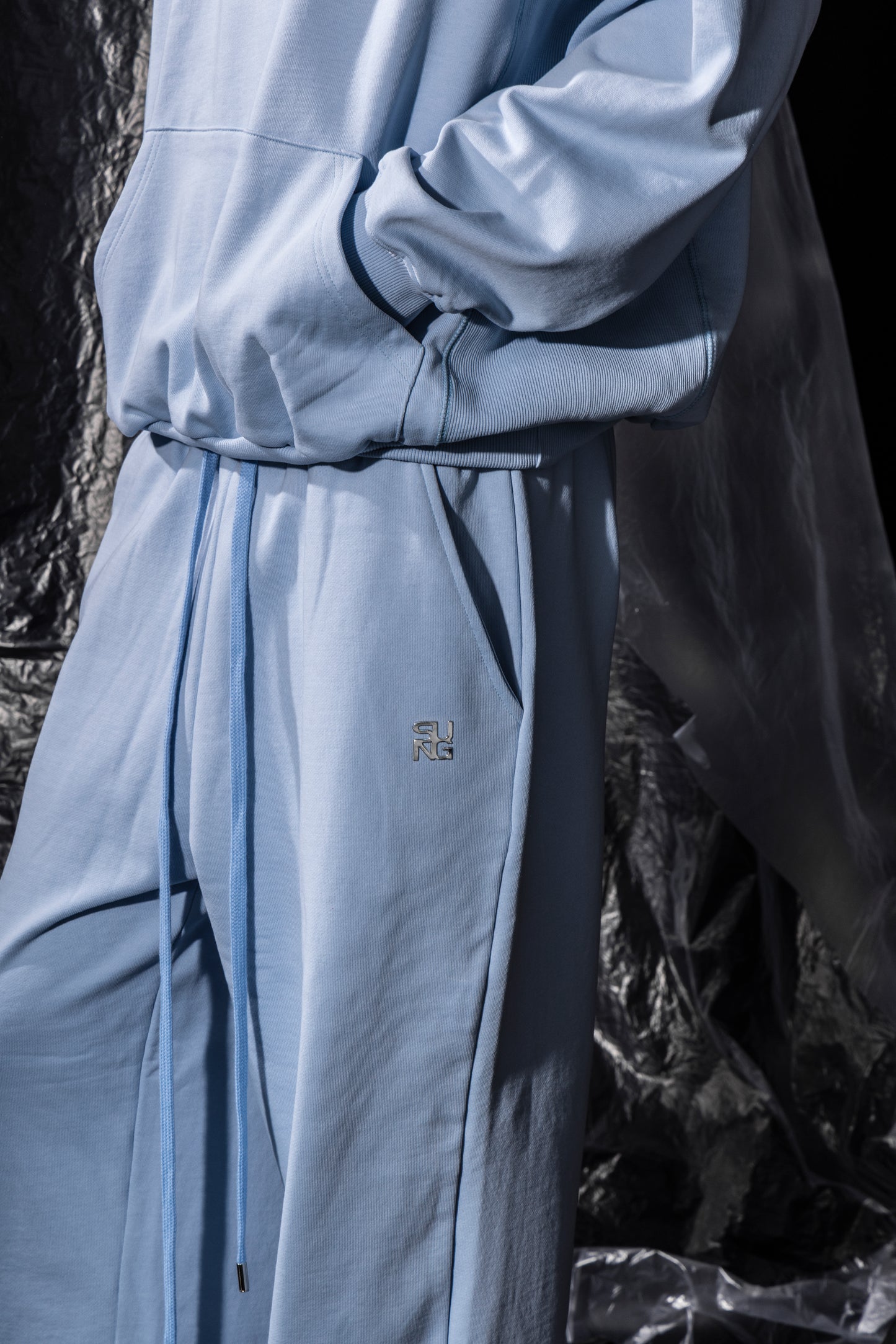 SHINE LOGO STRAIGHT SWEAT PANTS