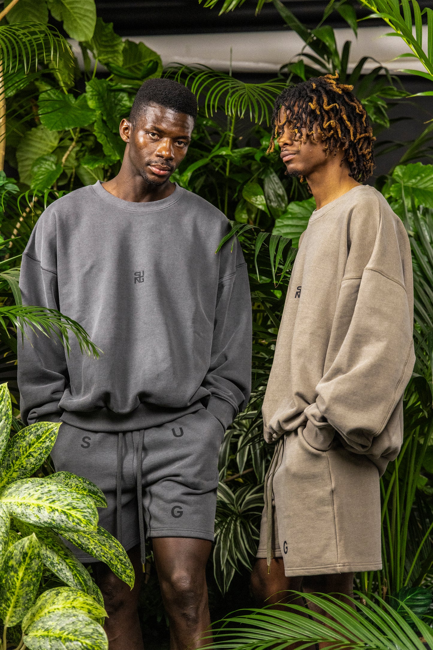 JUMP SQUARE LOGO HALF PANTS