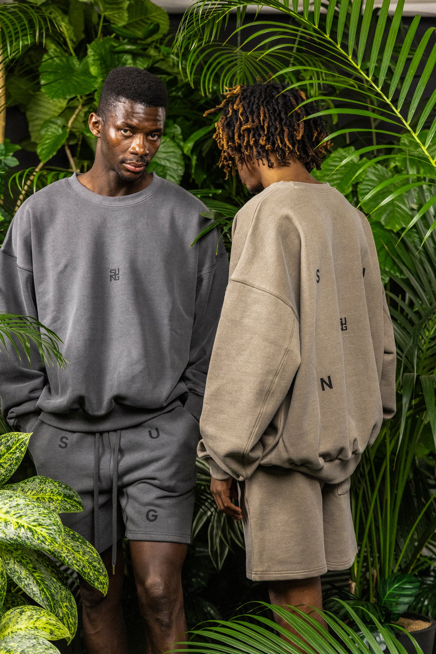 JUMP SQUARE LOGO HALF PANTS