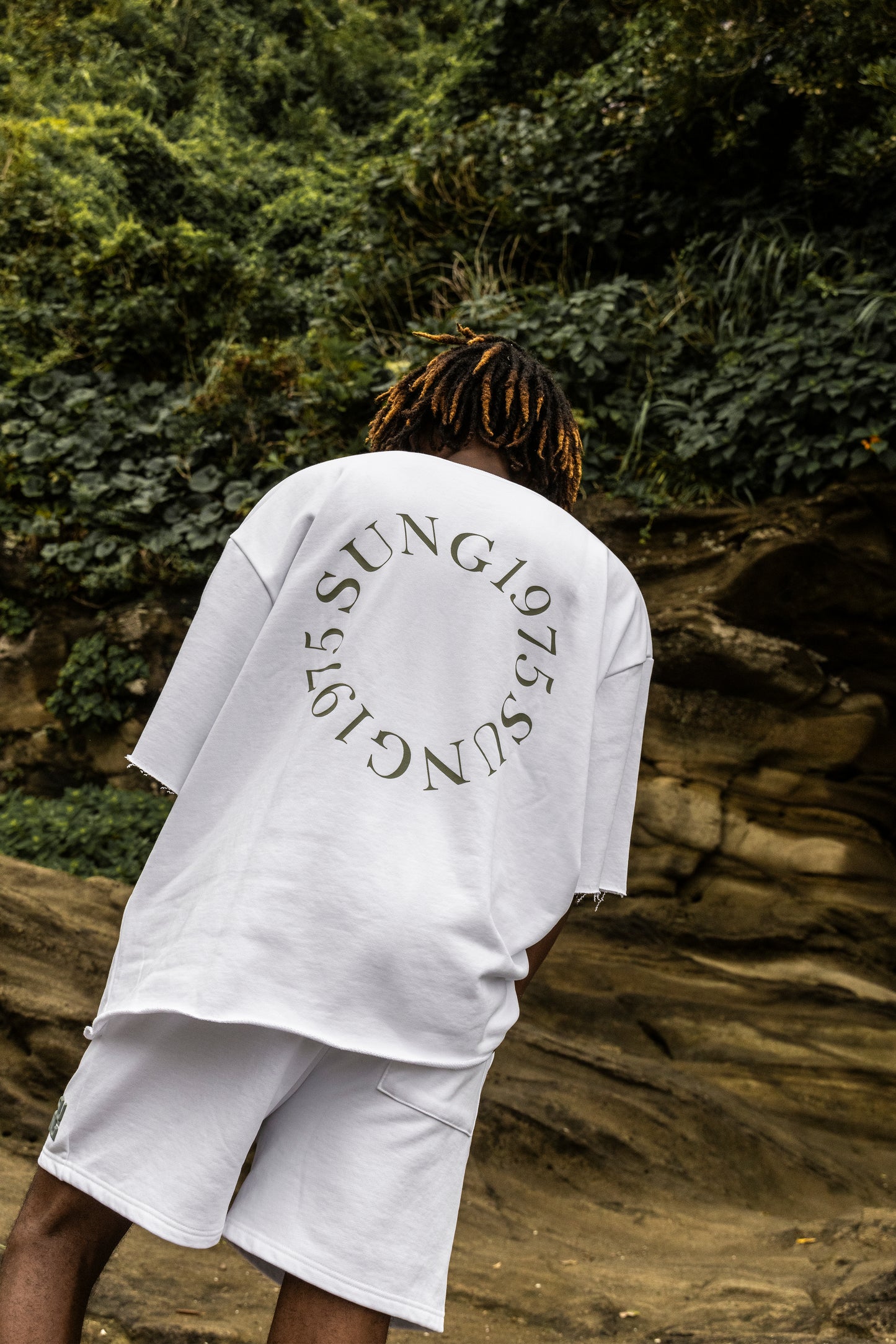 CUBIC LOGO SWEAT T SHIRT