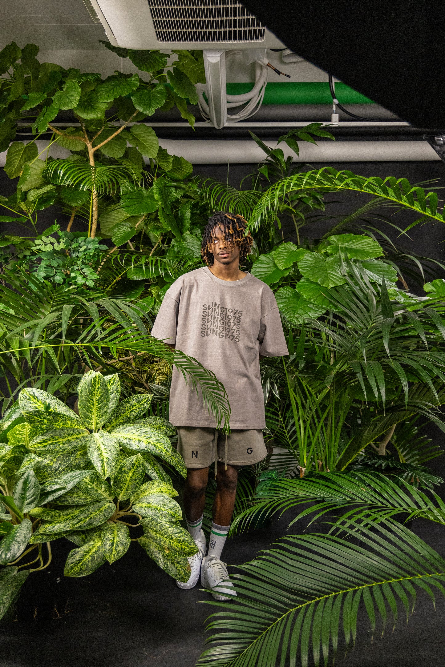 WAVE LOGO PIGMENT T SHIRT