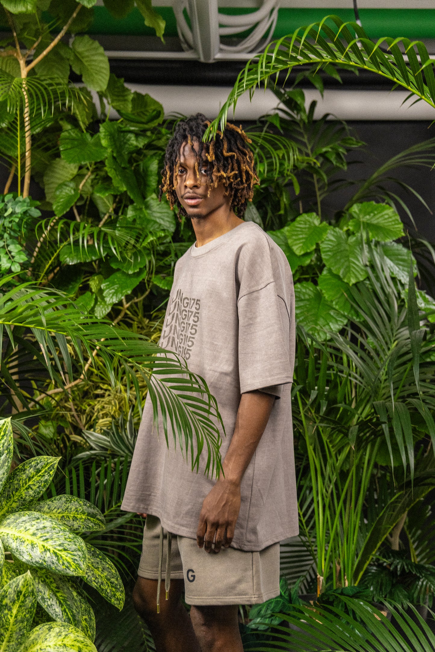 WAVE LOGO PIGMENT T SHIRT
