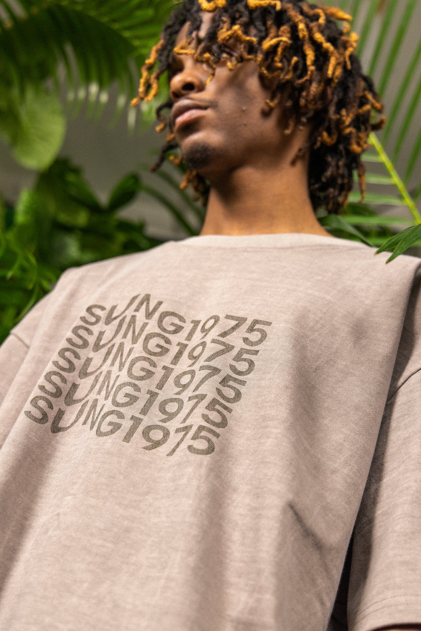 WAVE LOGO PIGMENT T SHIRT