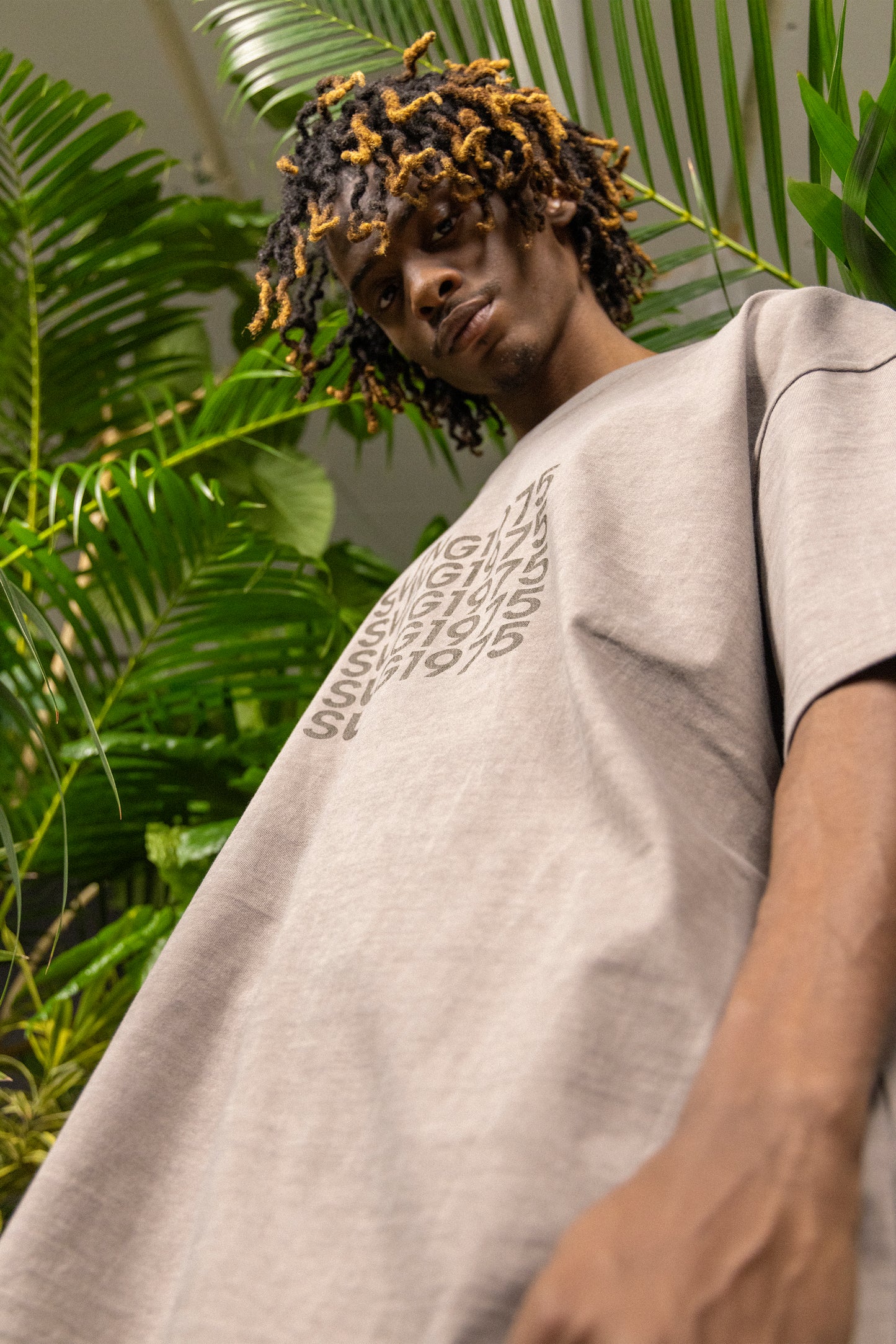 WAVE LOGO PIGMENT T SHIRT
