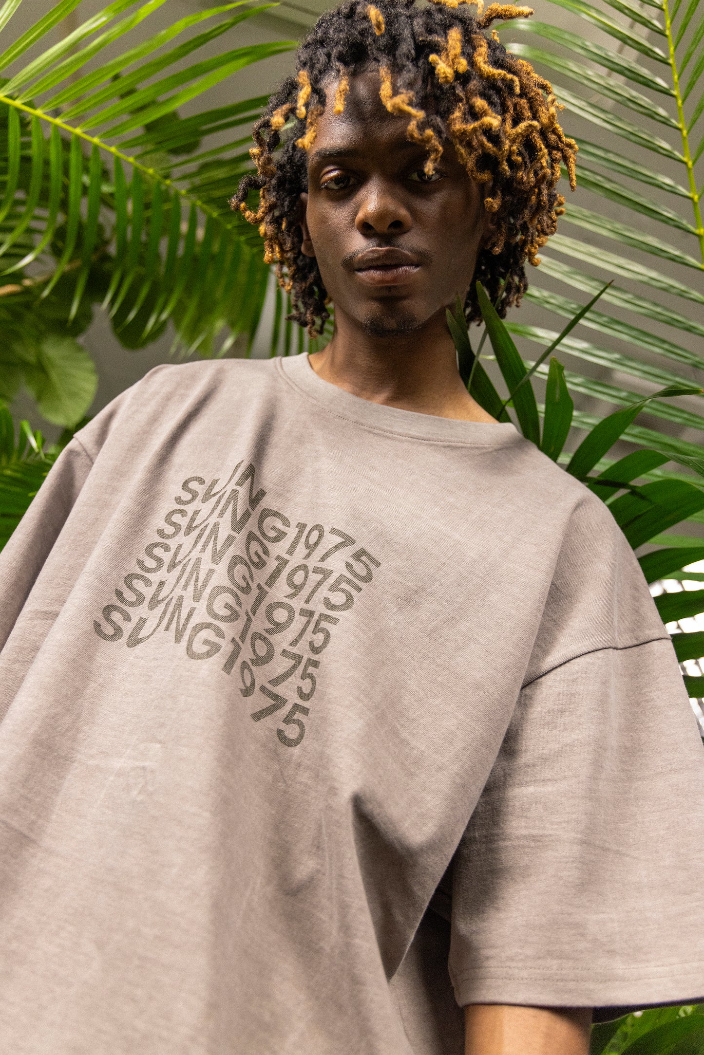 WAVE LOGO PIGMENT T SHIRT
