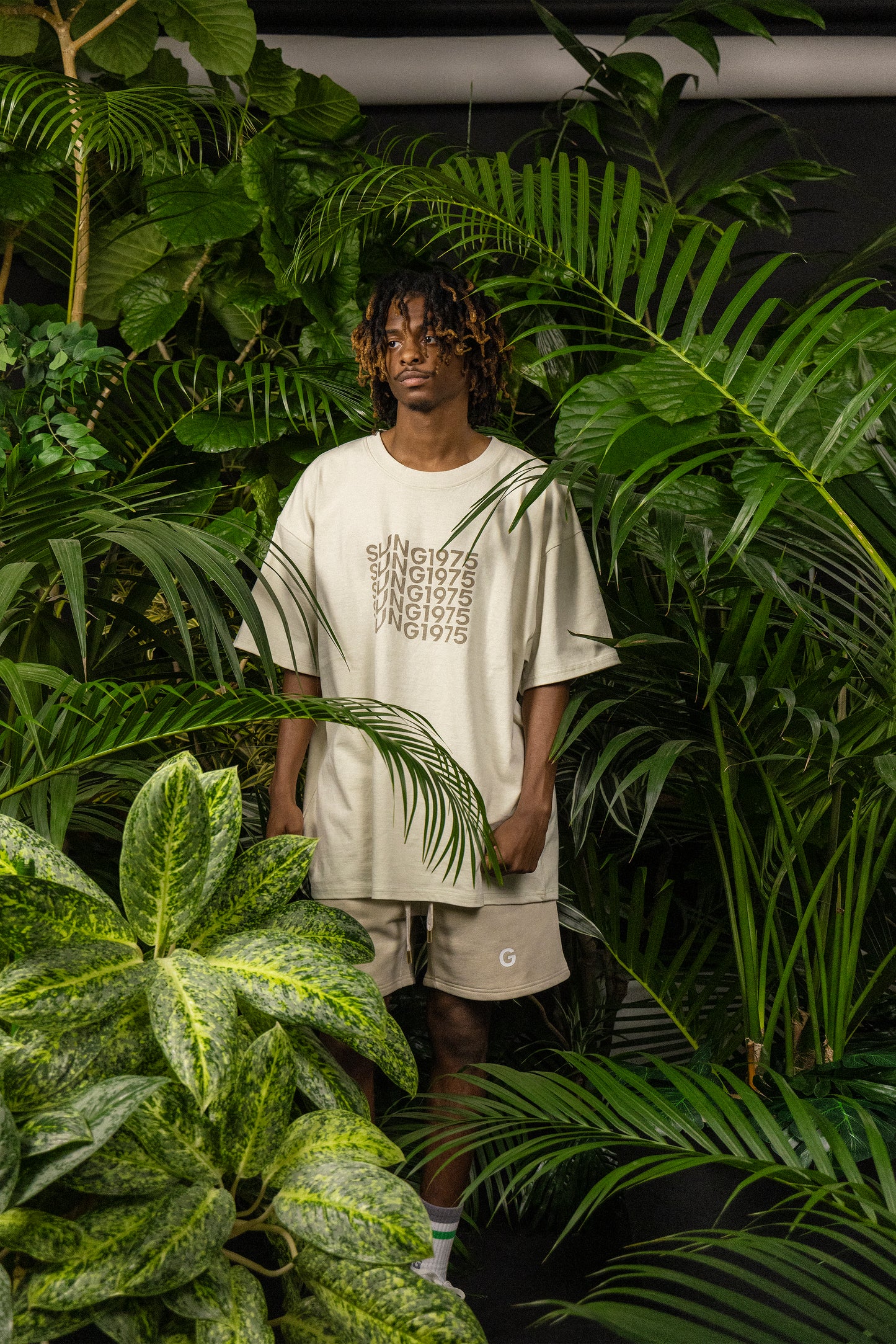 WAVE LOGO PIGMENT T SHIRT