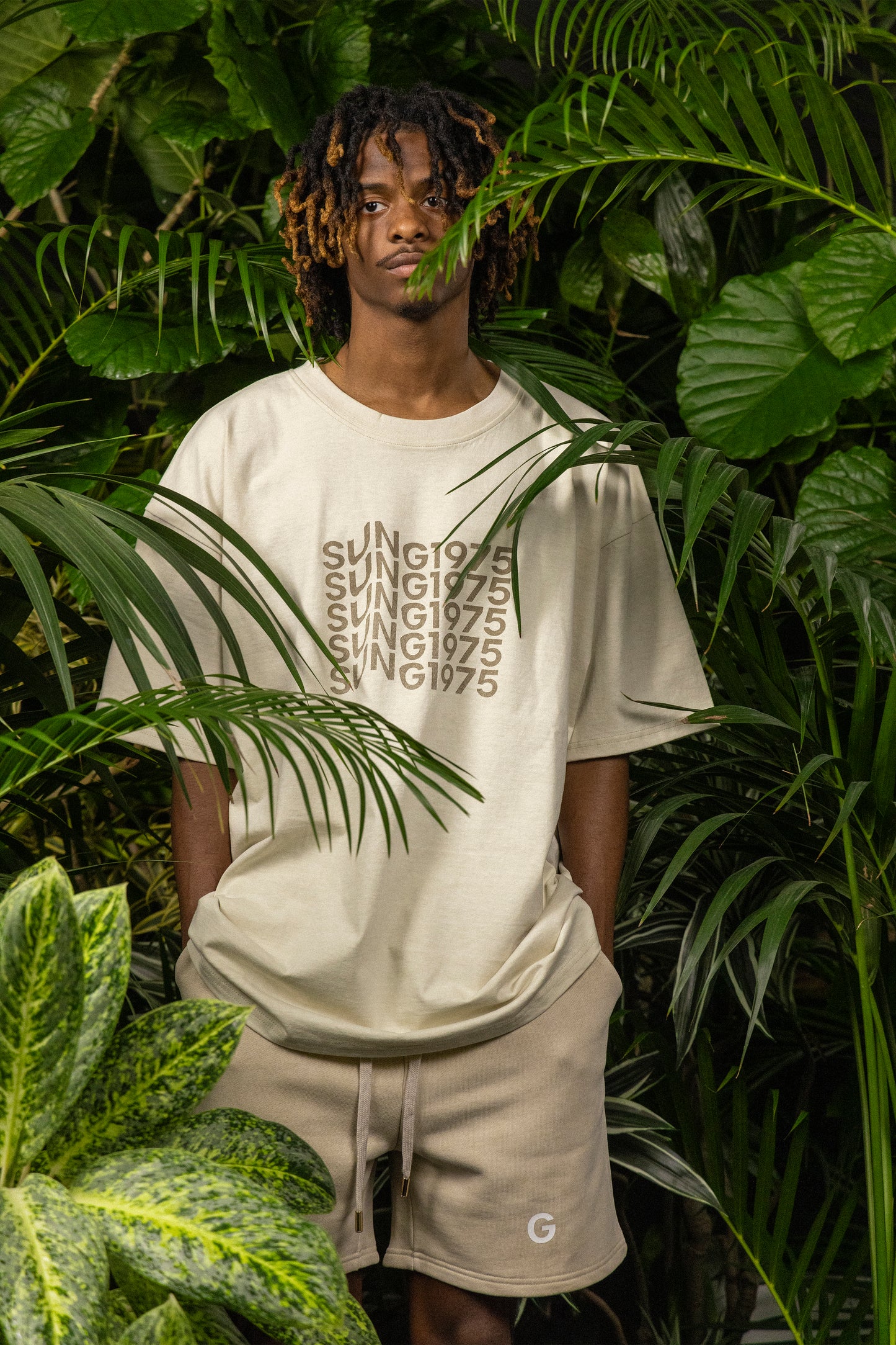 WAVE LOGO PIGMENT T SHIRT