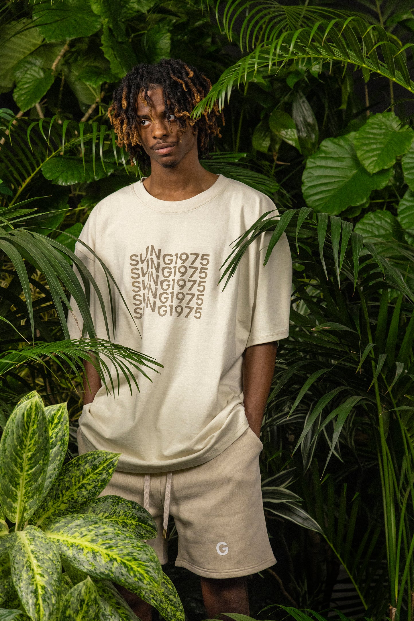 WAVE LOGO PIGMENT T SHIRT