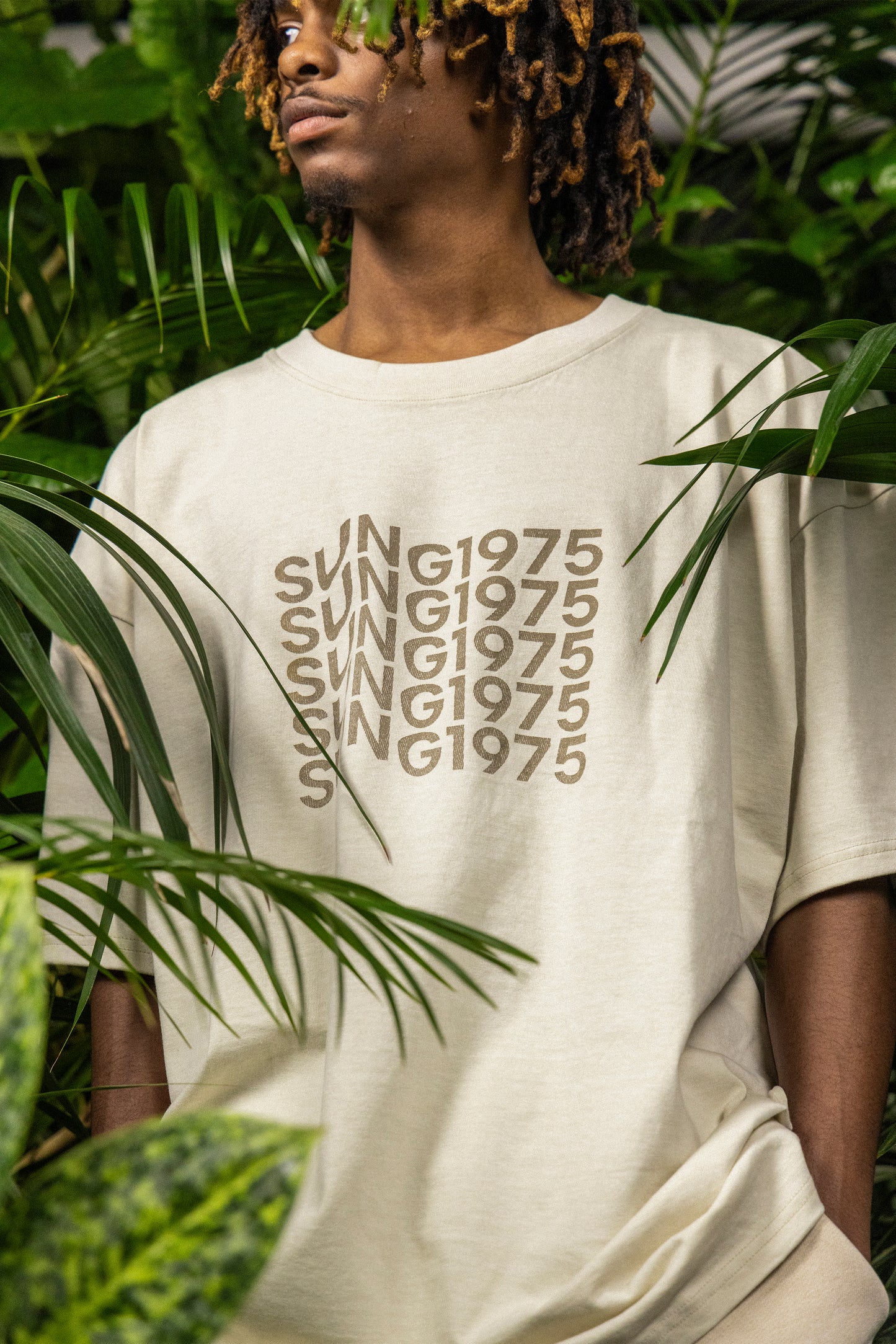 WAVE LOGO PIGMENT T SHIRT