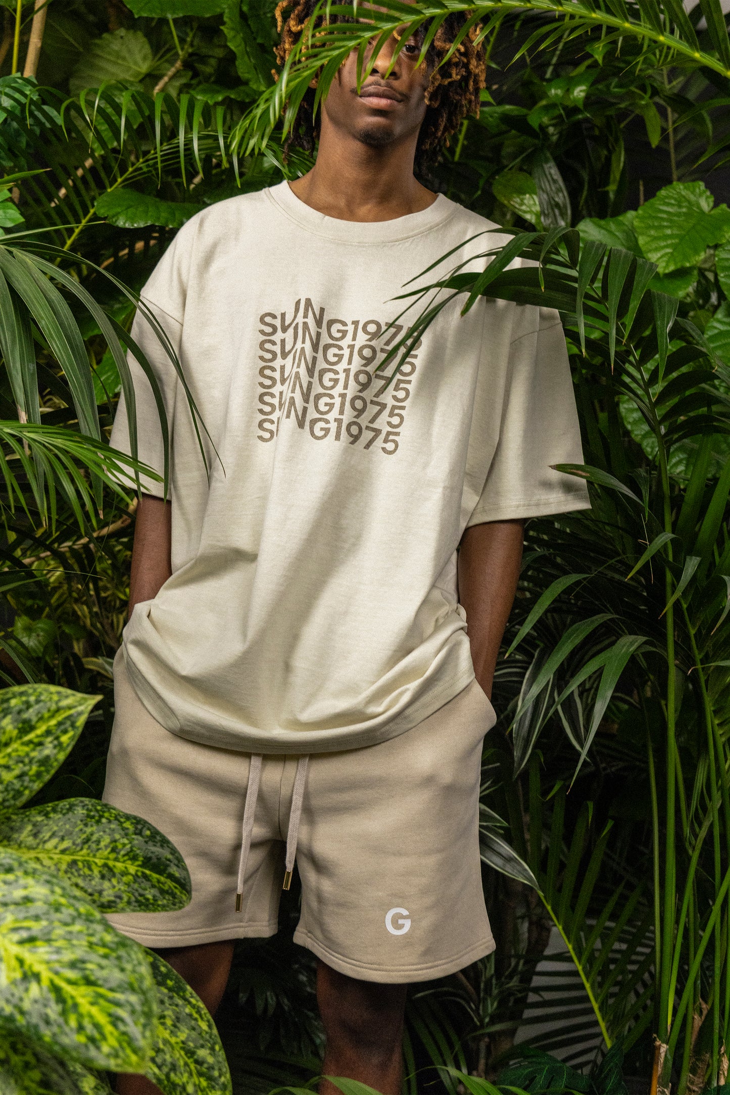 WAVE LOGO PIGMENT T SHIRT