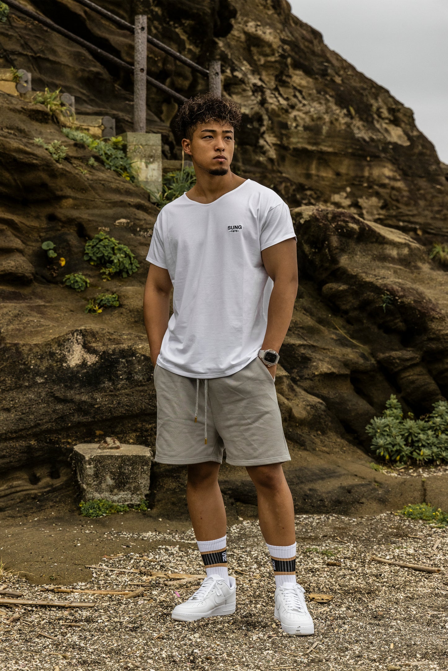 SIGNATURE LOGO OVER SIZE TSHIRT