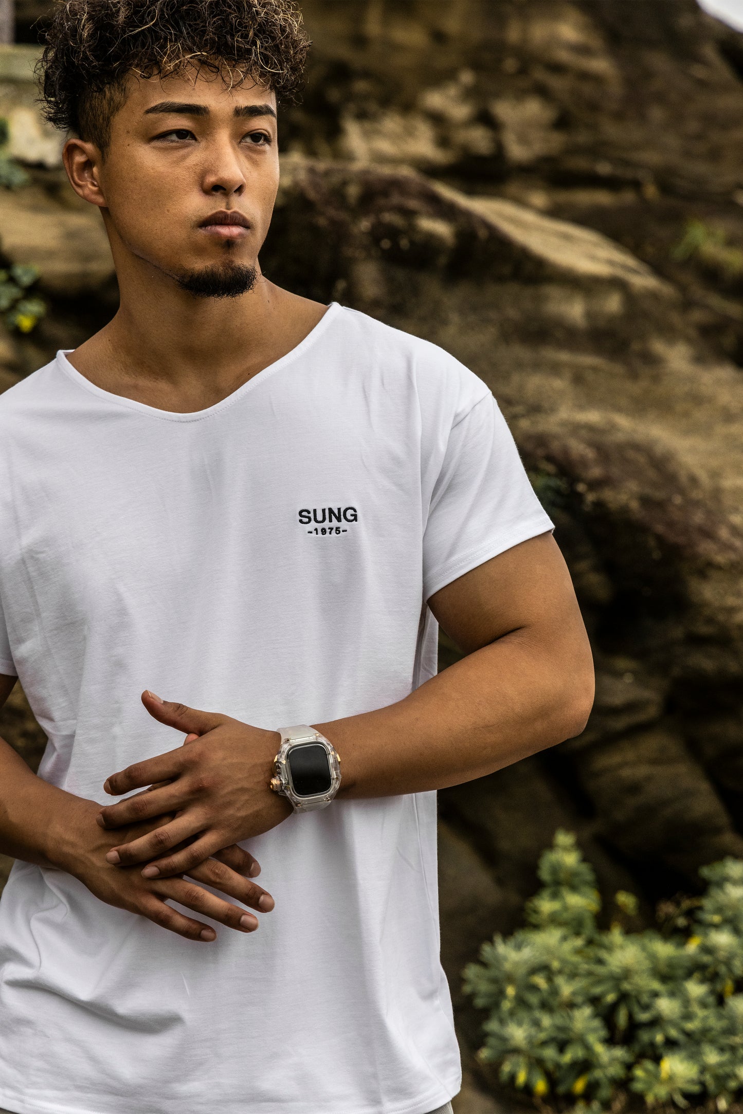 SIGNATURE LOGO OVER SIZE TSHIRT