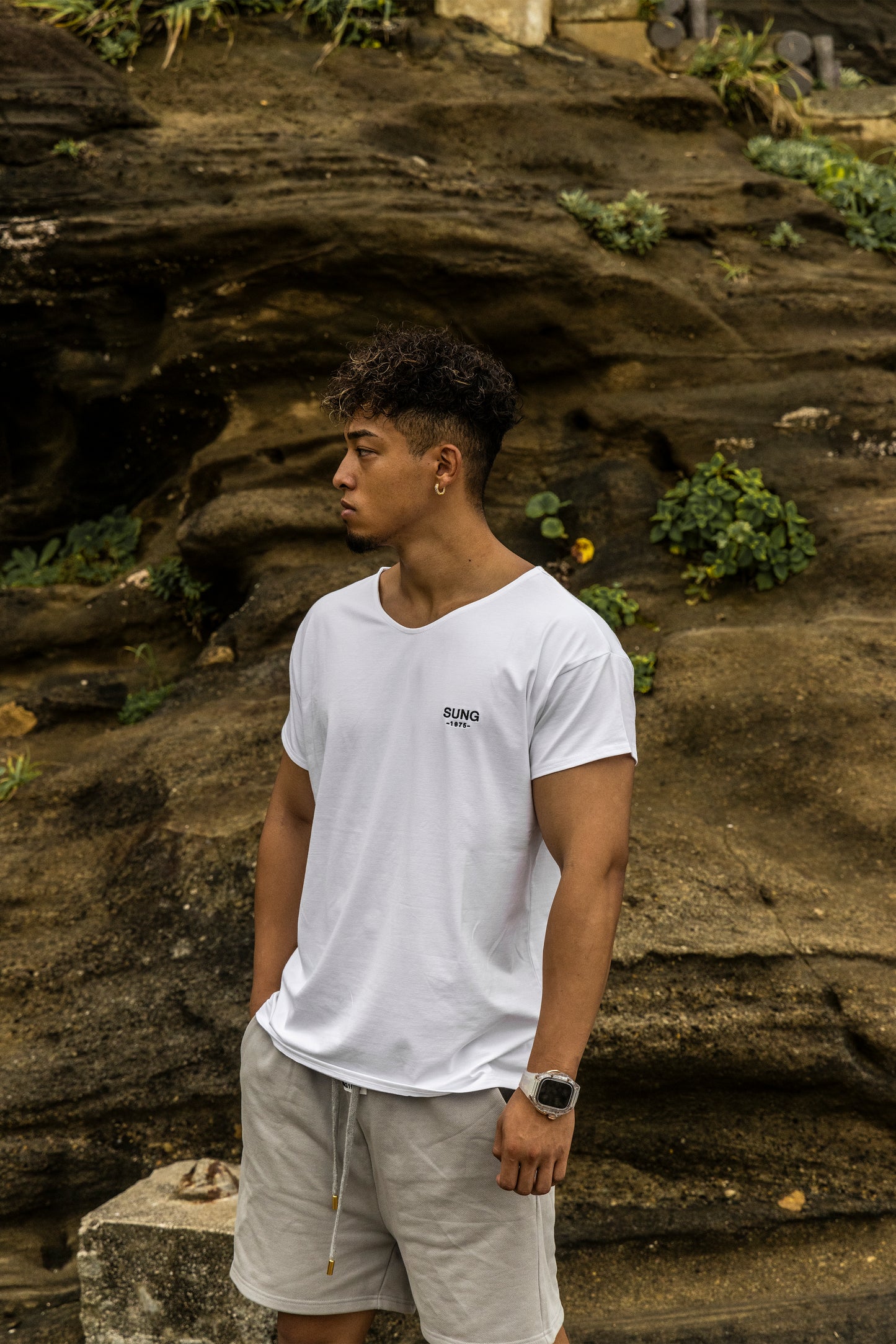 SIGNATURE LOGO OVER SIZE TSHIRT