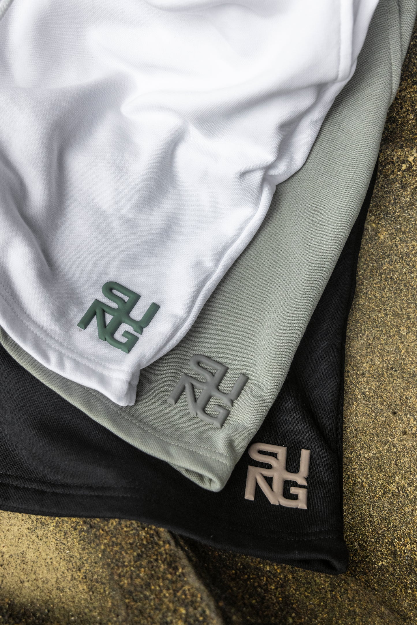 CUBIC LOGO SWEAT SHORT PANTS