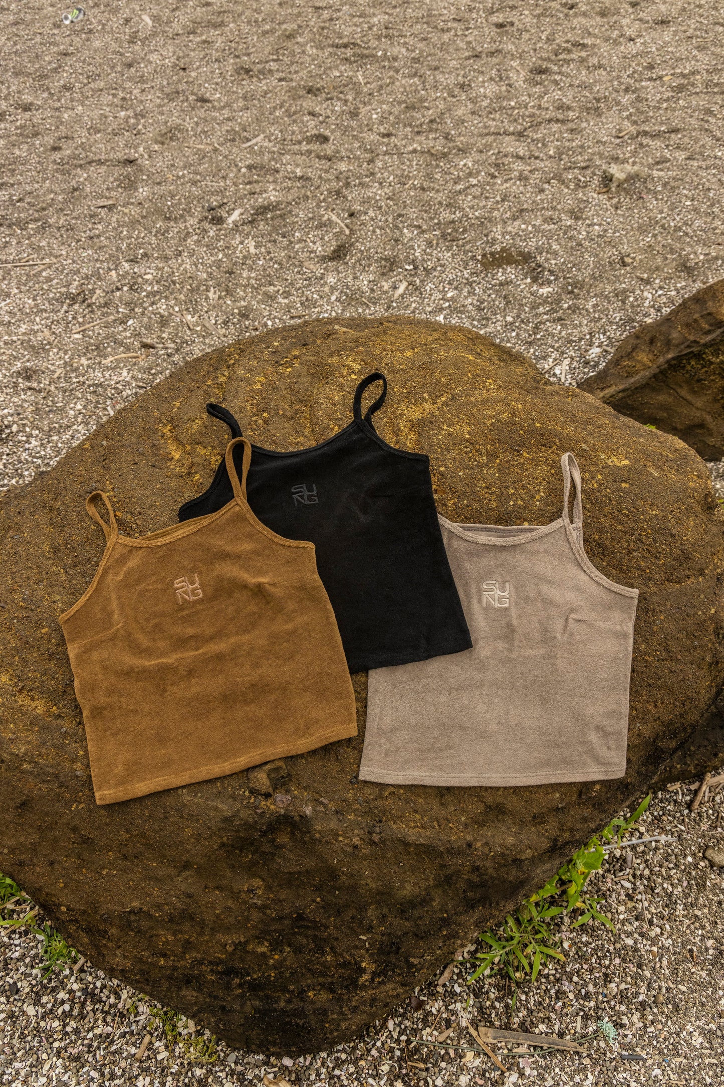 CENTER LOGO PILE CAMISOLE