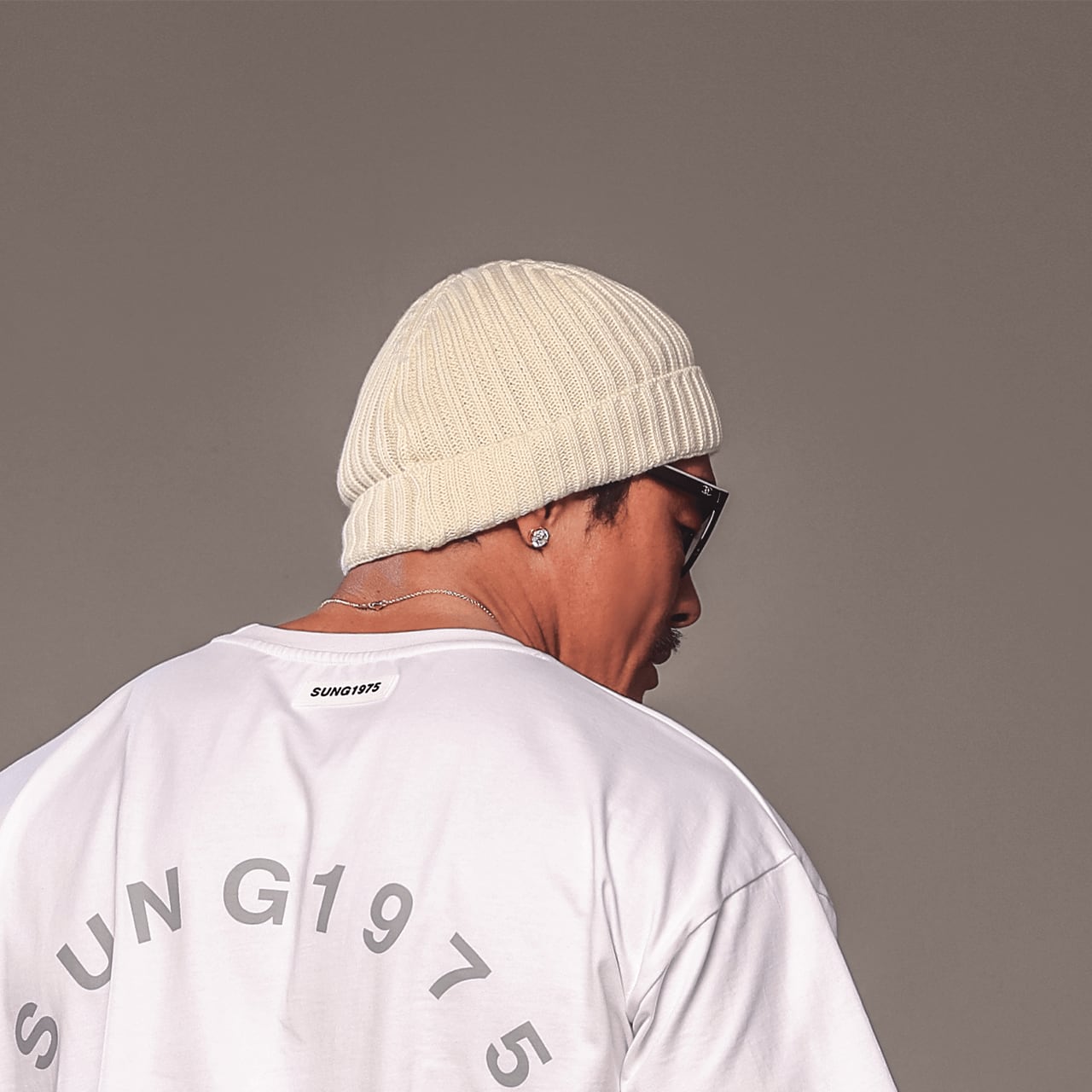 Symbol Logo Cotton Beanie