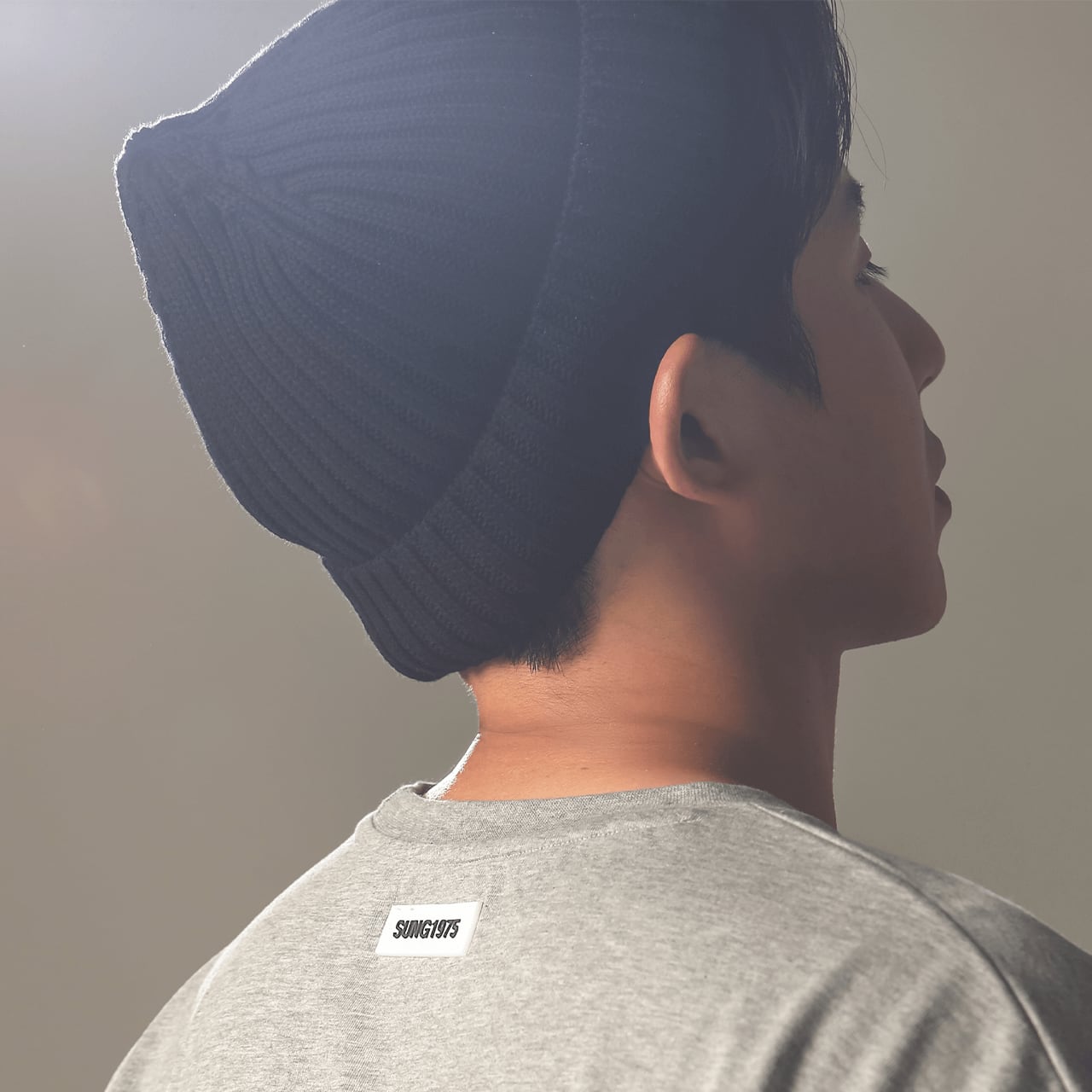 Symbol Logo Cotton Beanie