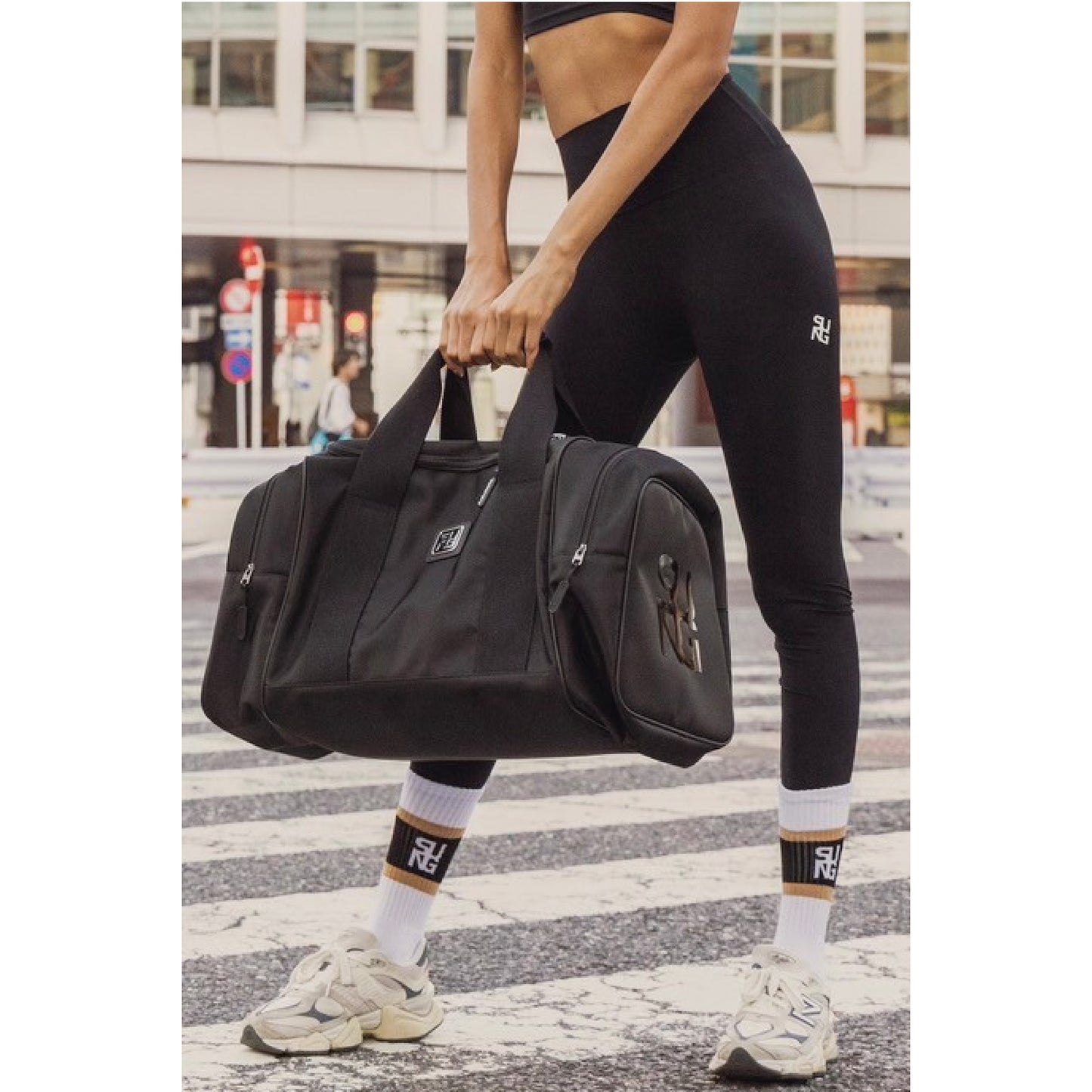 Human Flow Boston Bag