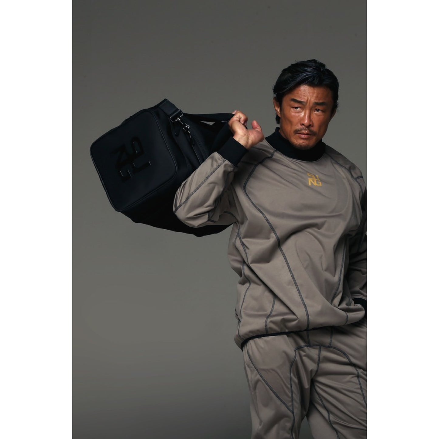 Human Flow Boston Bag