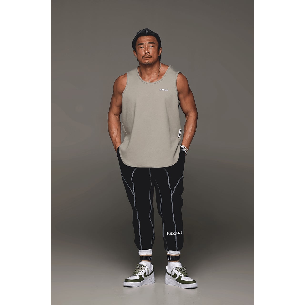 SIGNATURE LOGO STRETCH SAUNASUIT