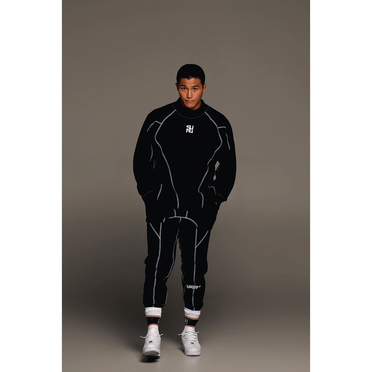 SIGNATURE LOGO STRETCH SAUNASUIT